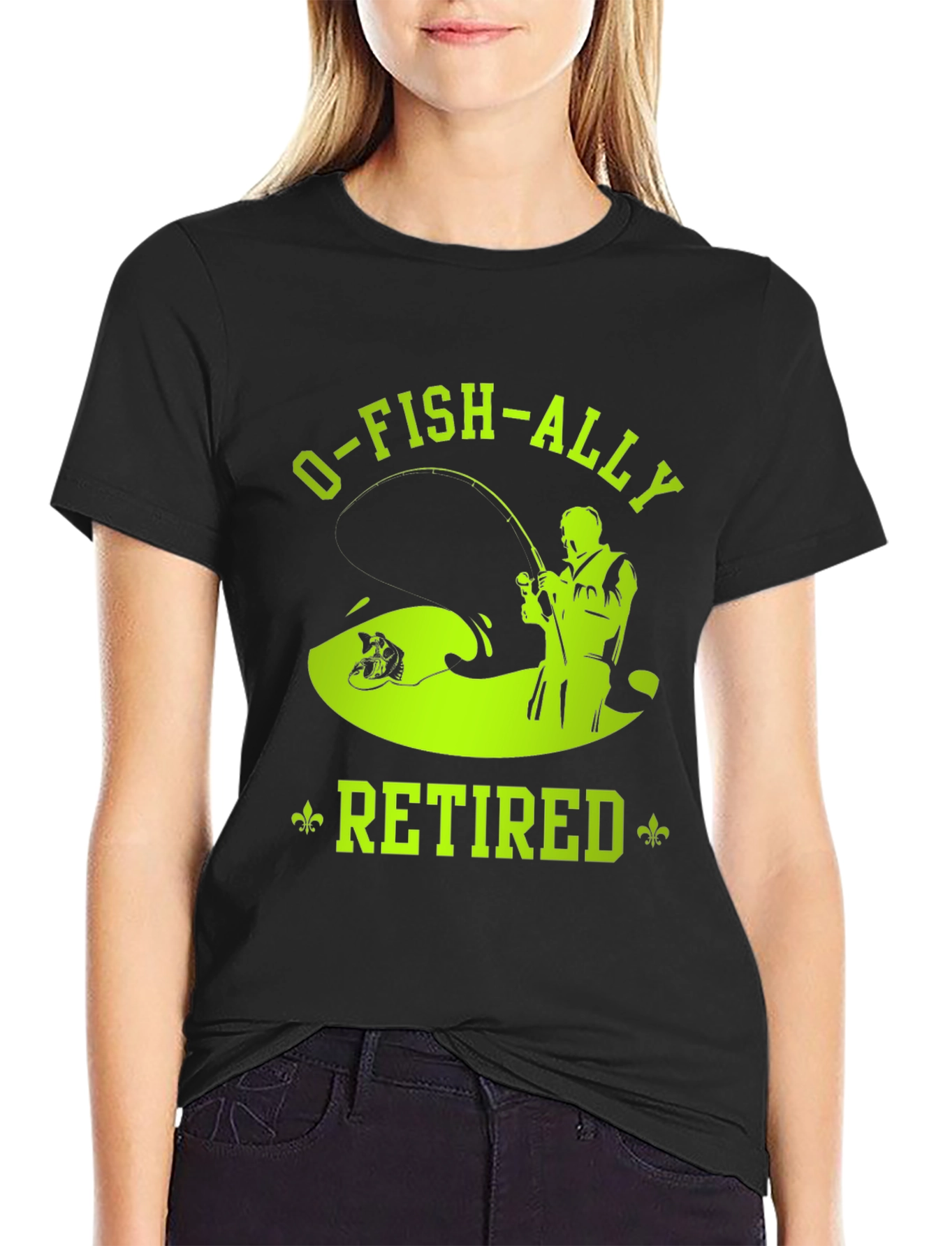 O-FISH-ALLY Retired Graphic T-Shirt
