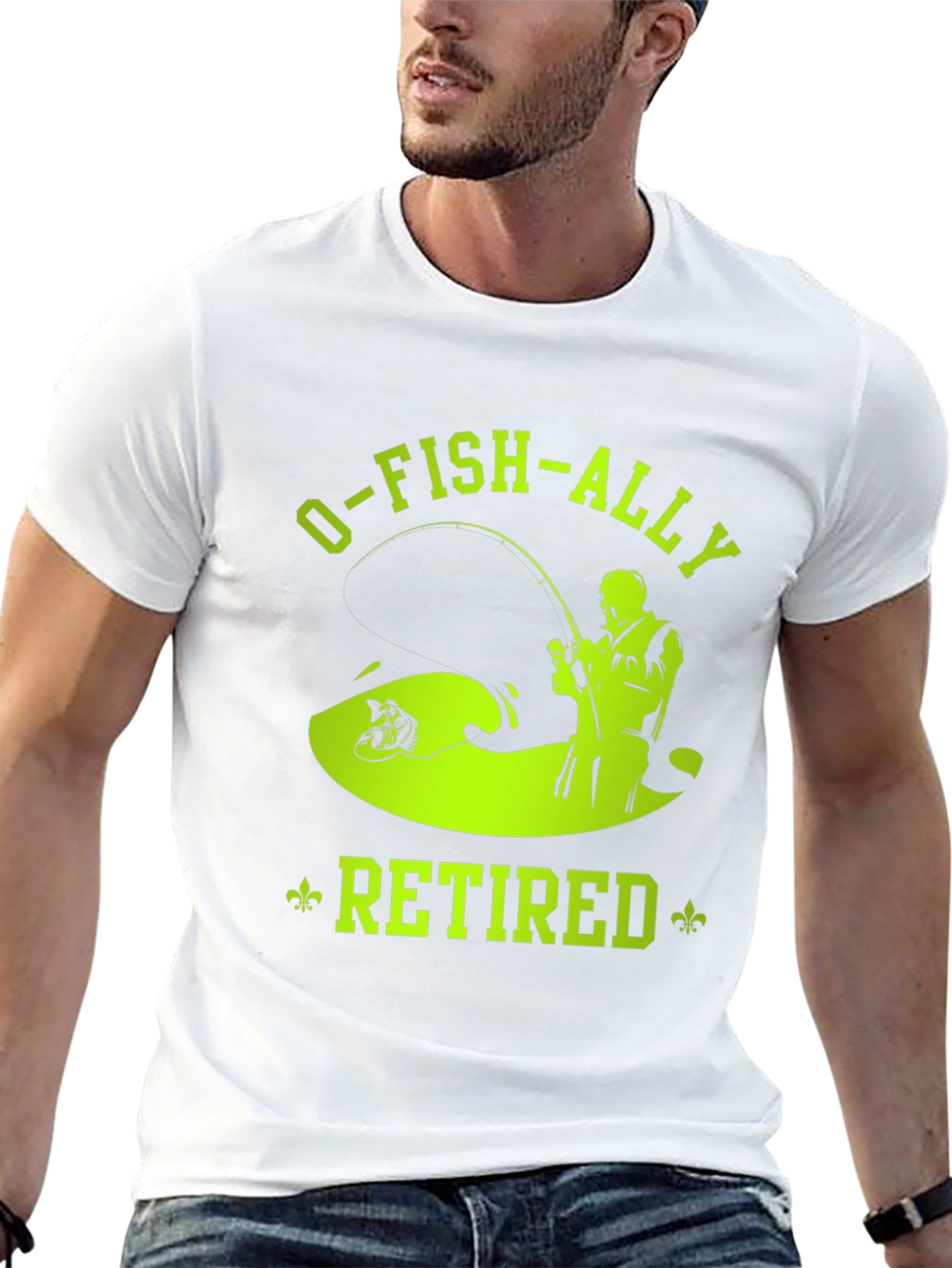 O-FISH-ALLY Retired Graphic T-Shirt
