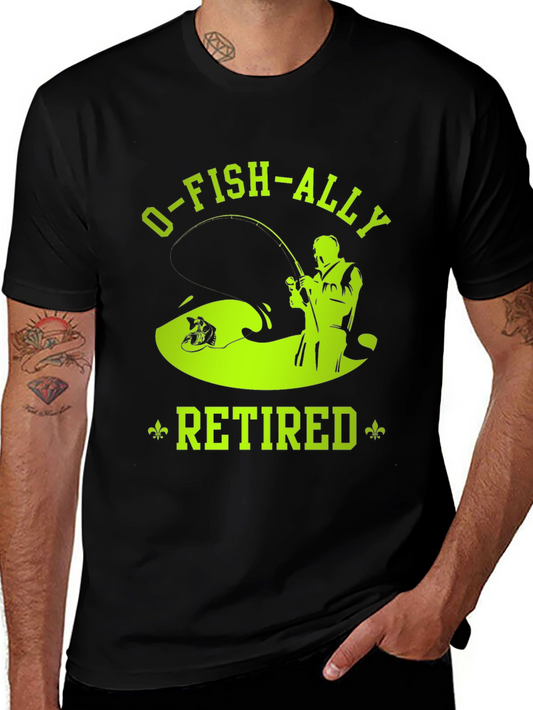 O-FISH-ALLY Retired Graphic T-Shirt