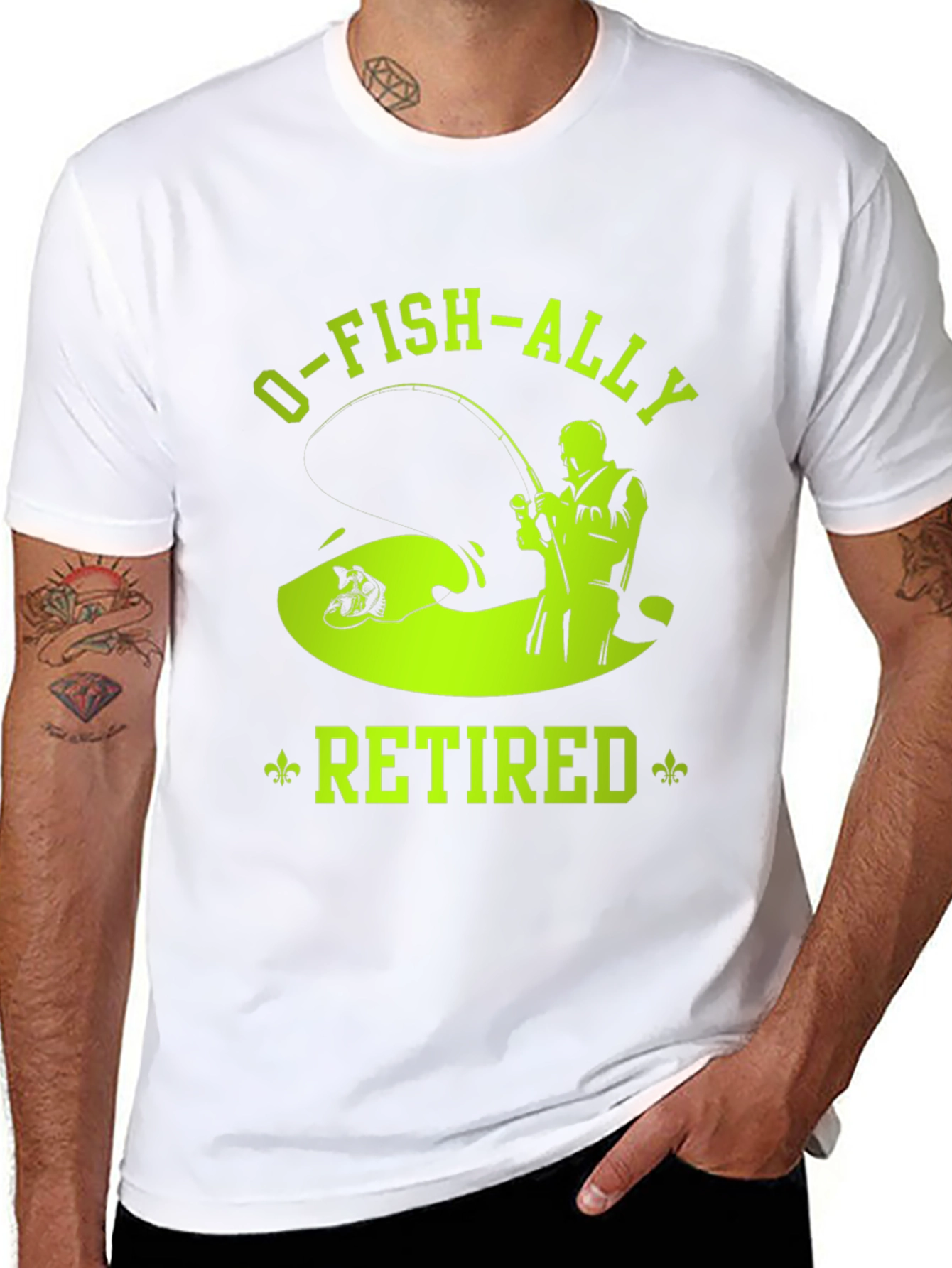 O-FISH-ALLY Retired Graphic T-Shirt