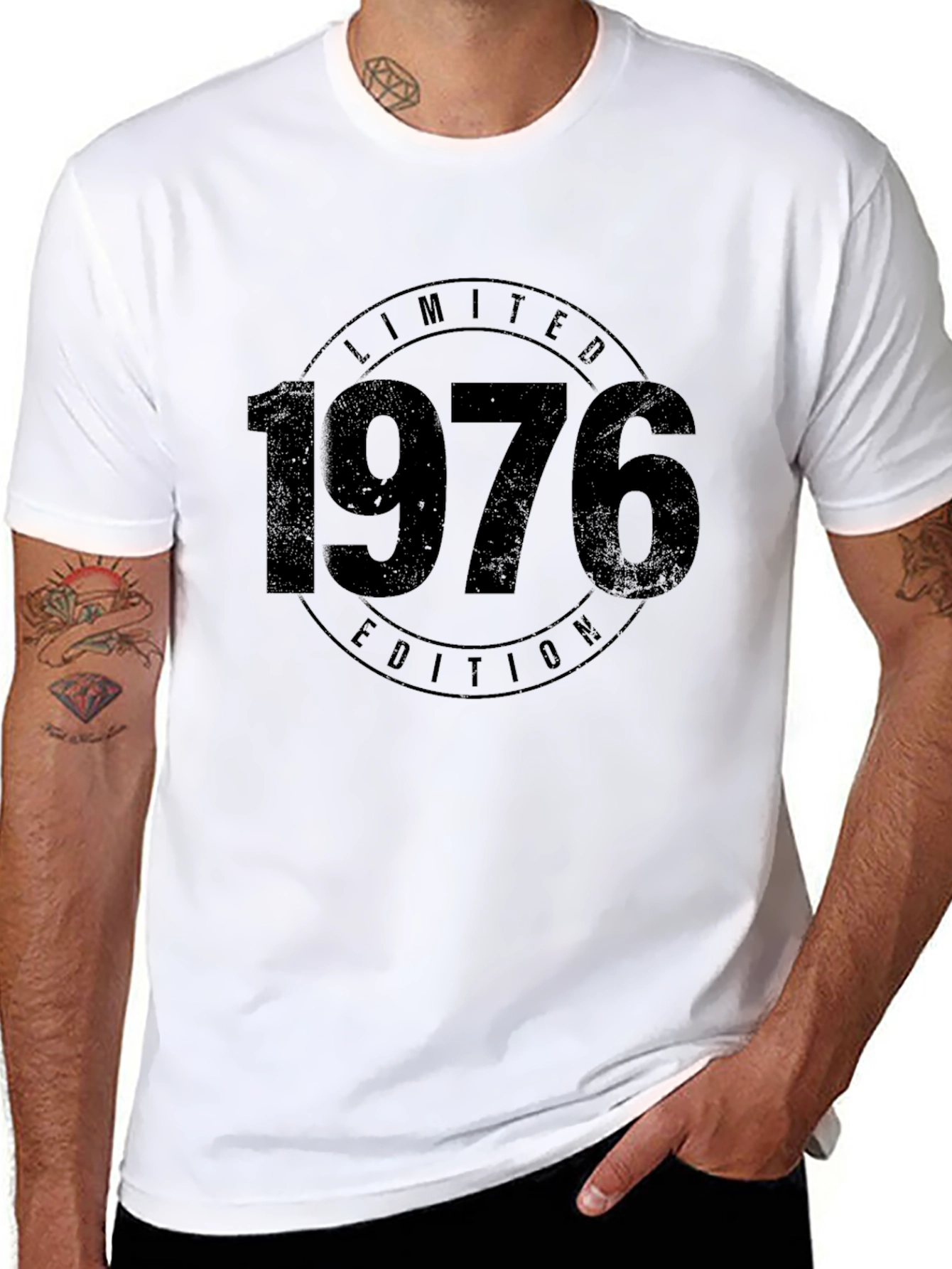 1976 Limited Edition Black Graphic T-Shirt