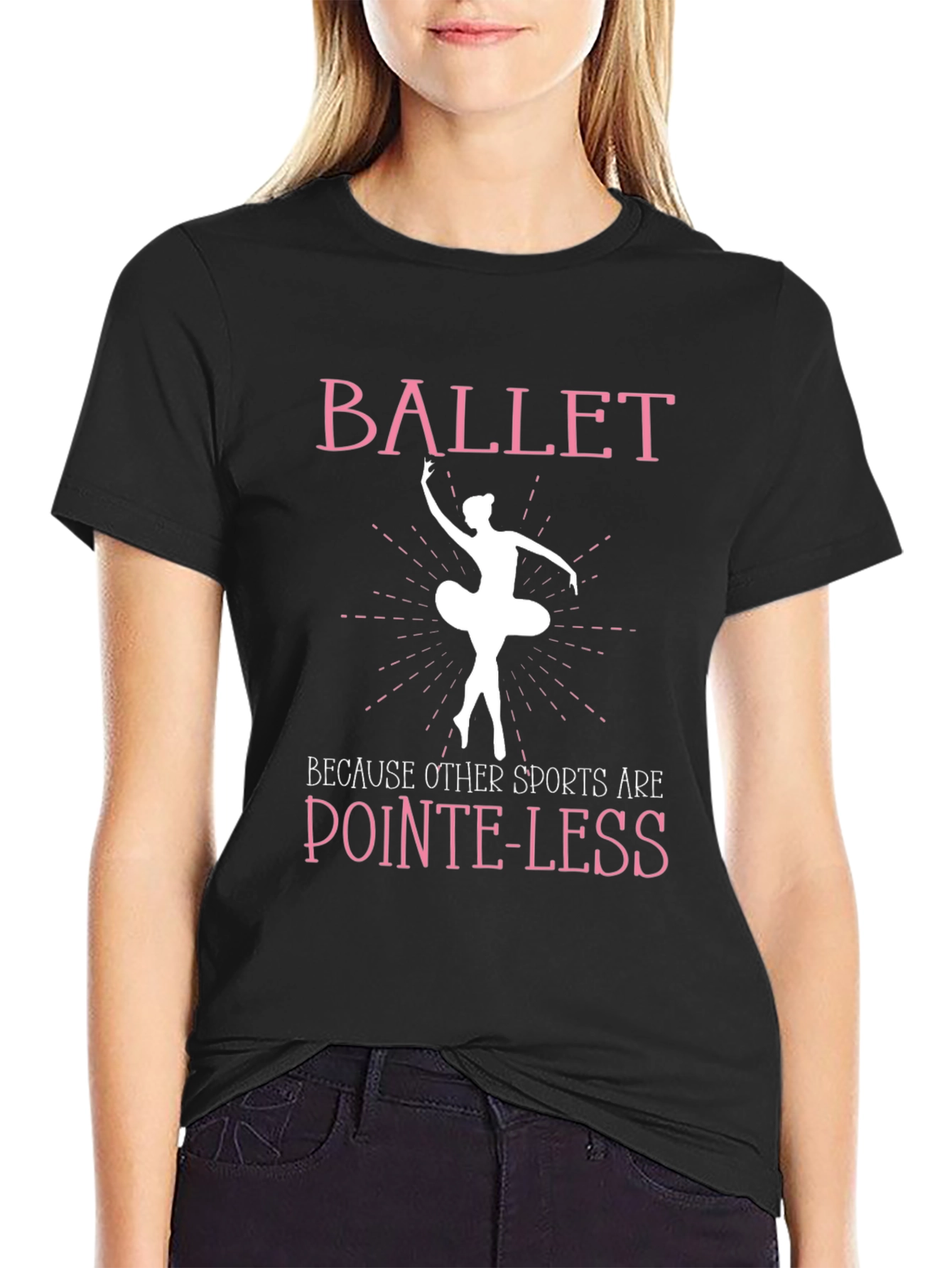 Ballet Pointe-Less Graphic Tee