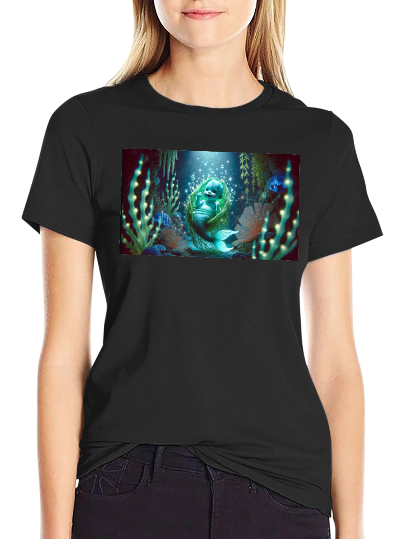 Mermaid Baby Graphic T-Shirt