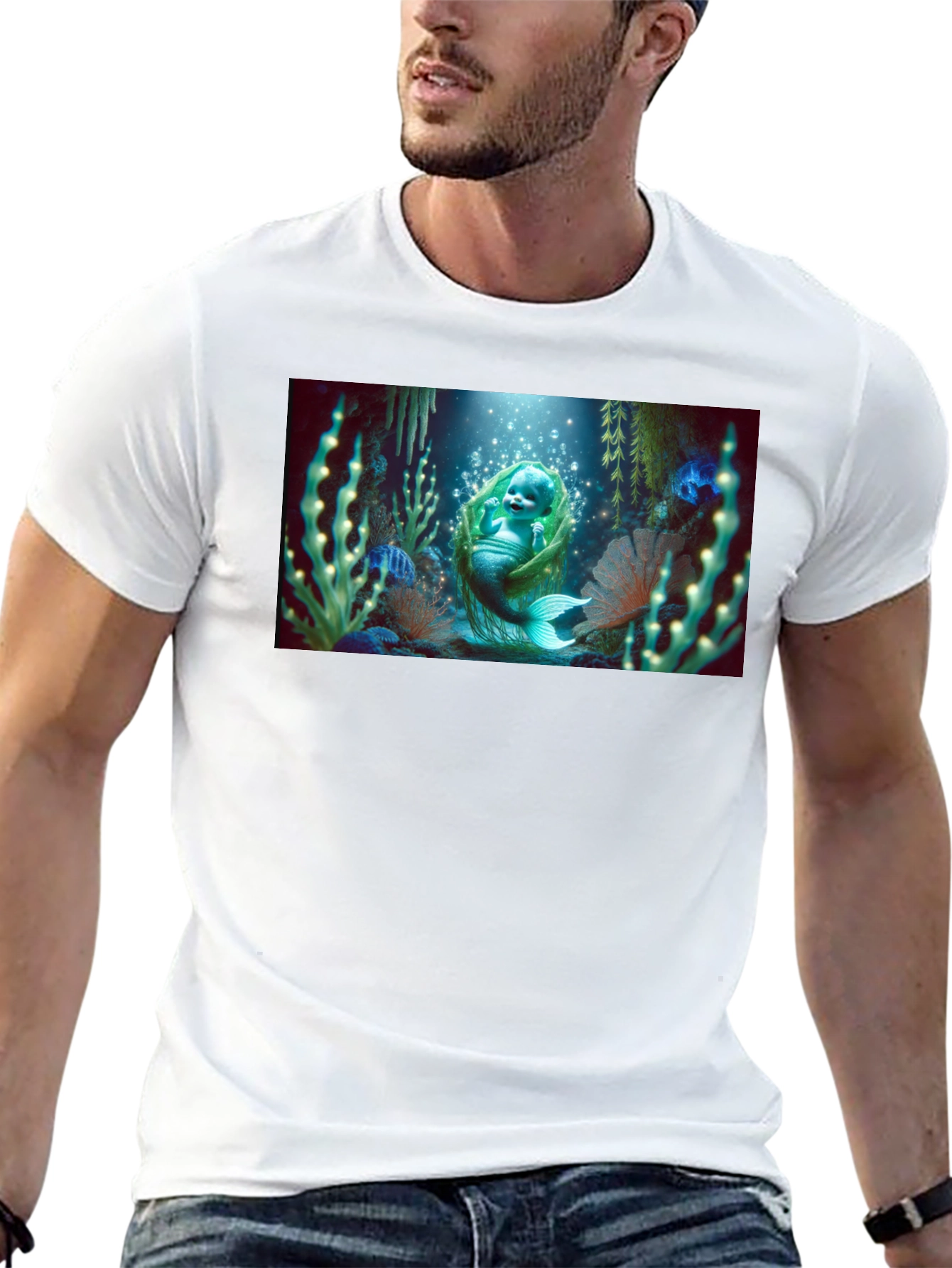 Mermaid Baby Graphic T-Shirt