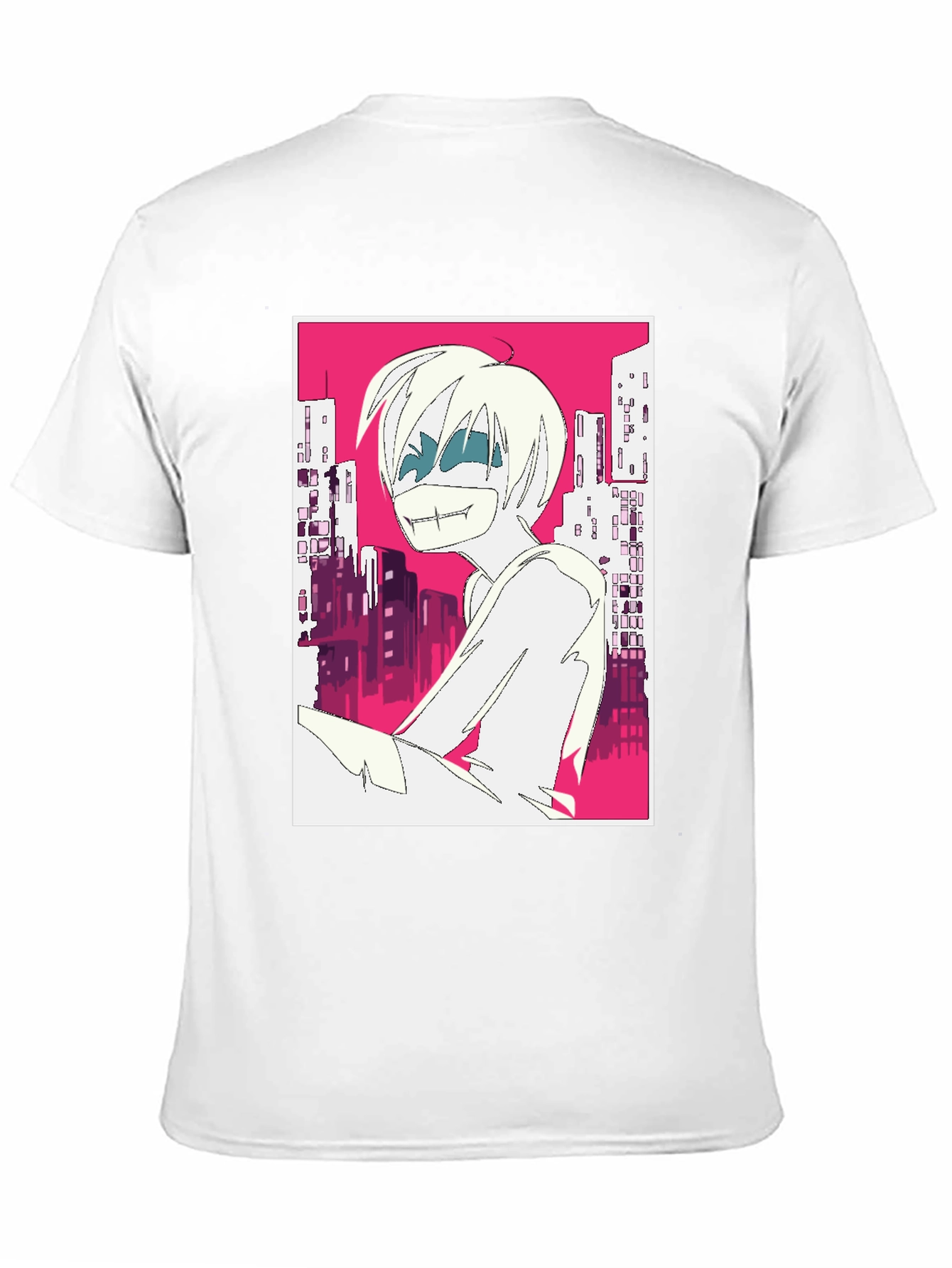Edgy Anime Graphic T-Shirt - Urban Style