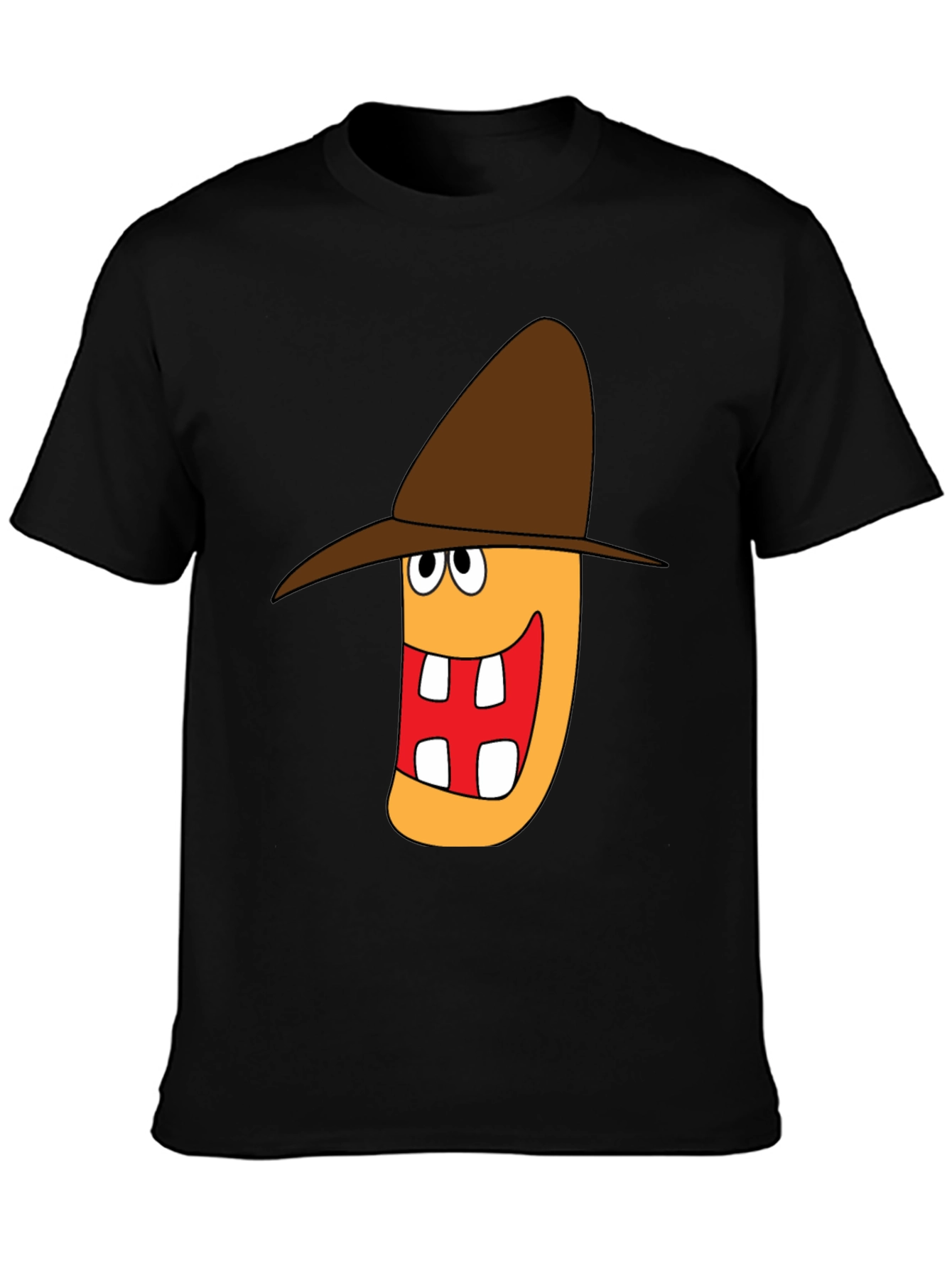 Cartoon Character Graphic Print T-Shirt