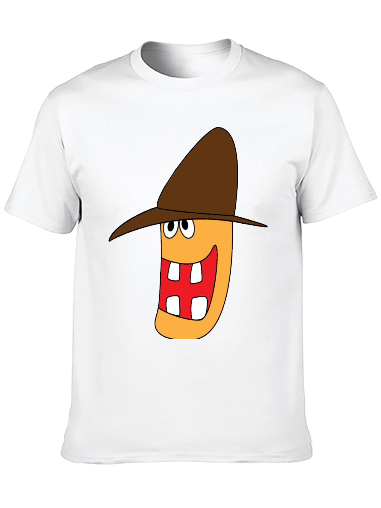 Cartoon Character Graphic Print T-Shirt