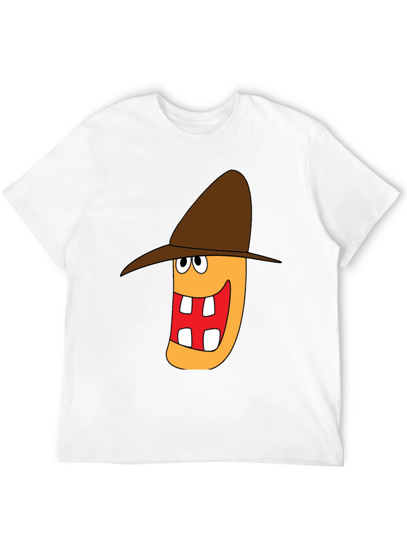 Cartoon Character Graphic Print T-Shirt
