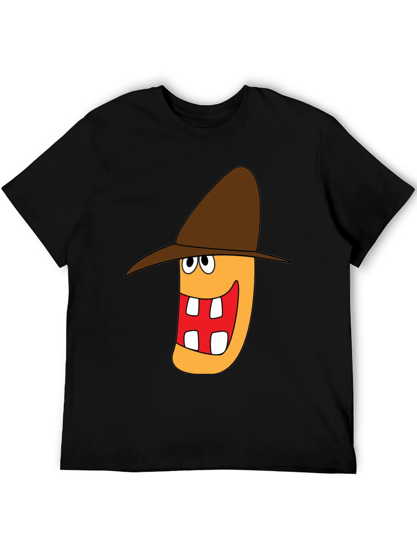Cartoon Character Graphic Print T-Shirt