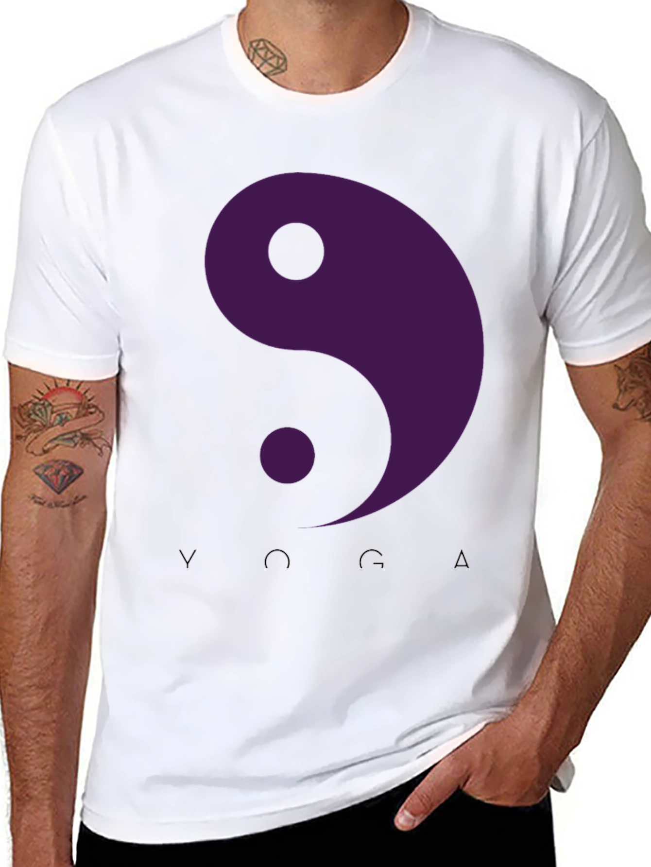 Yin Yang Yoga T-Shirt - Unisex
