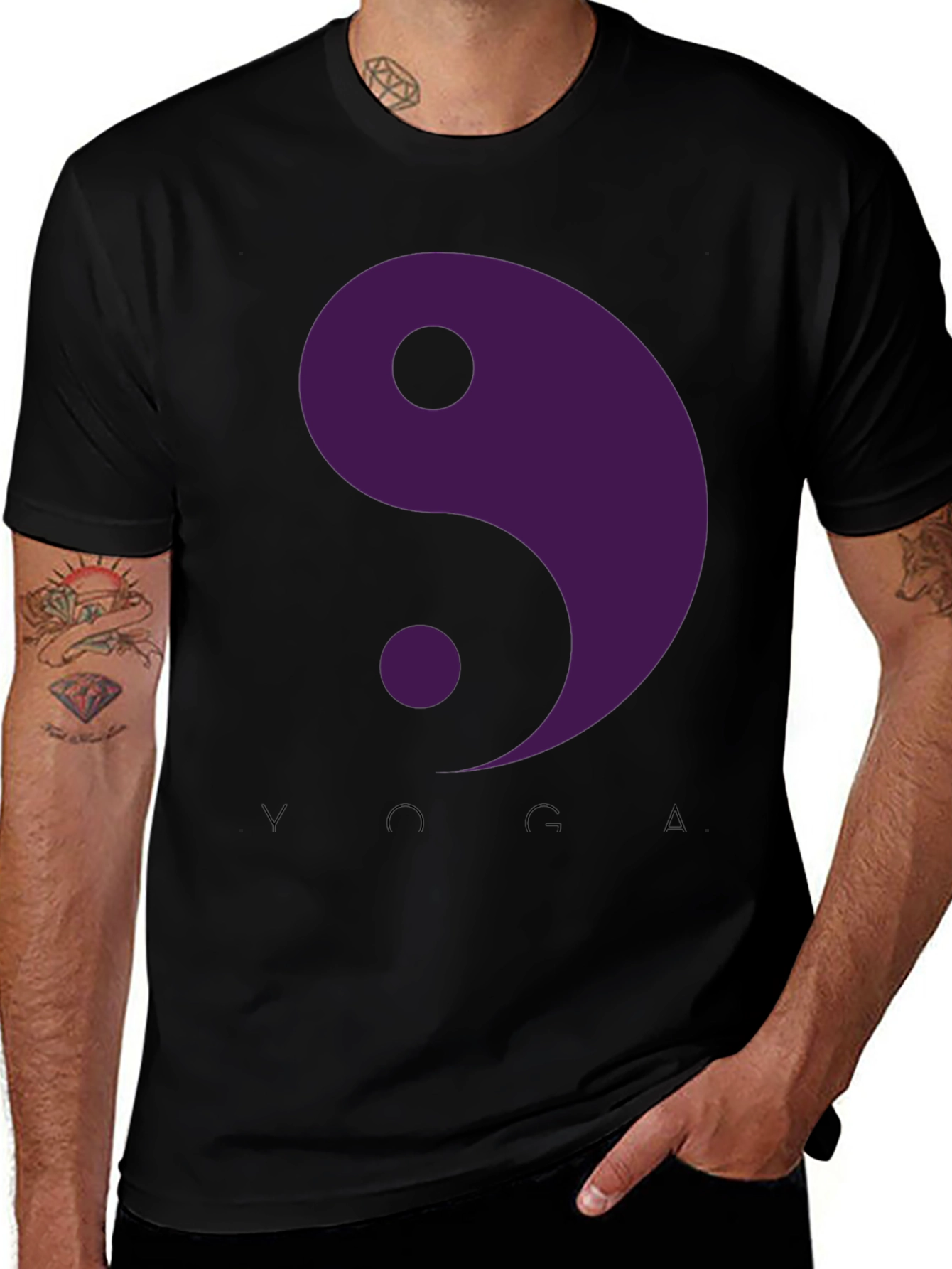 Yin Yang Yoga T-Shirt - Unisex