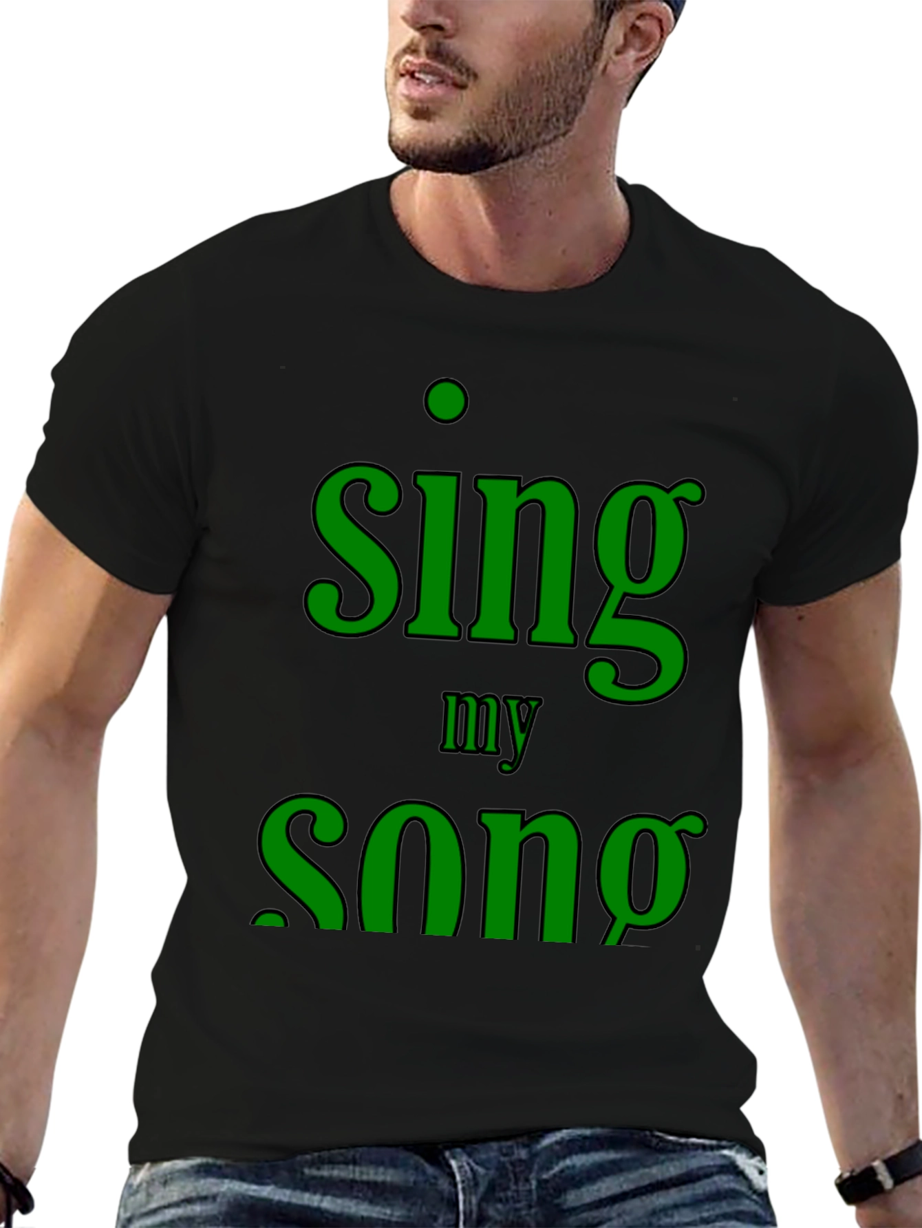 Sing My Song Graphic Print T-Shirt