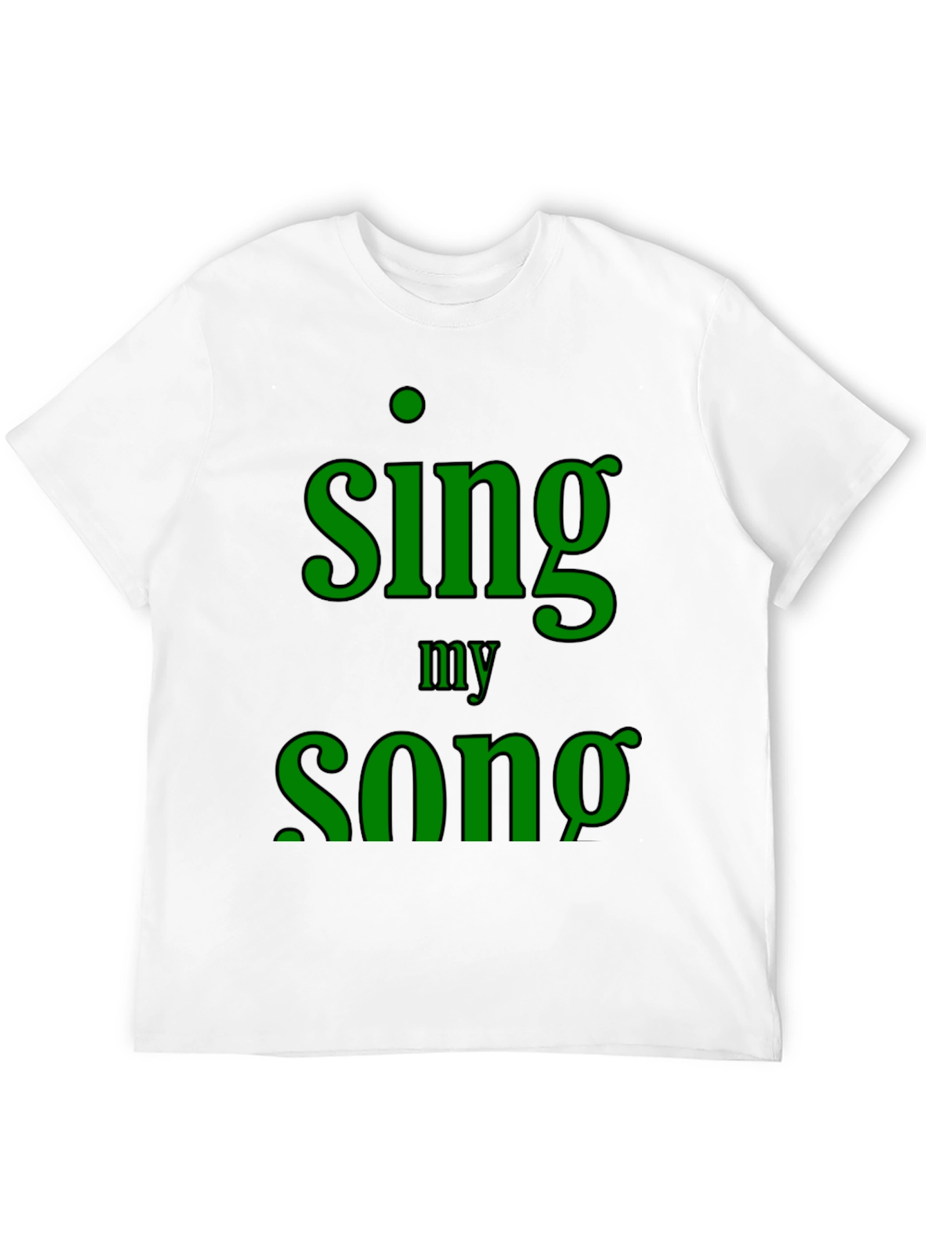 Sing My Song Graphic Print T-Shirt