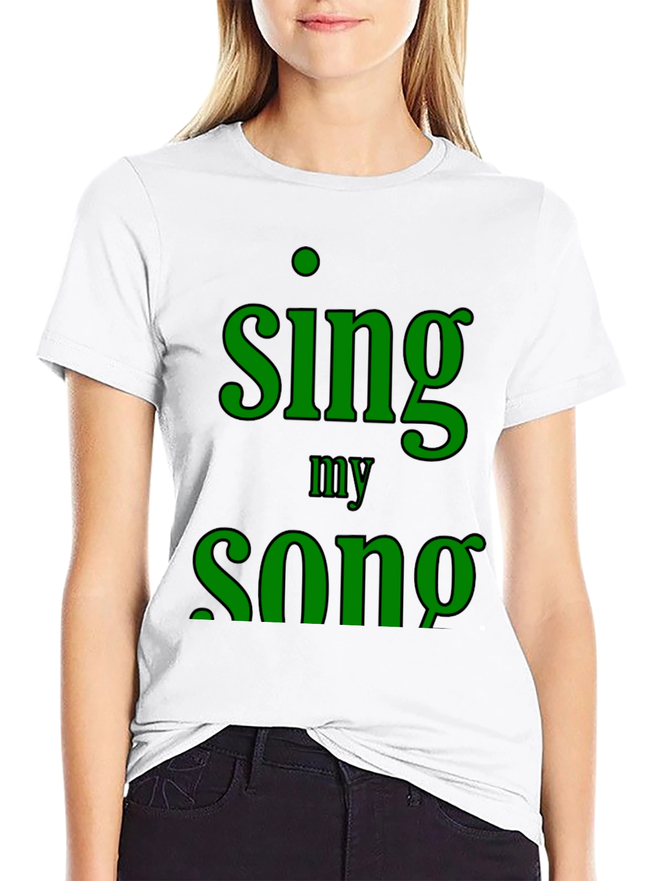 Sing My Song Graphic Print T-Shirt