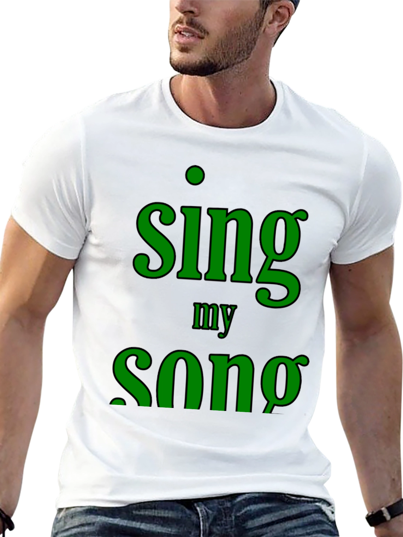 Sing My Song Graphic Print T-Shirt