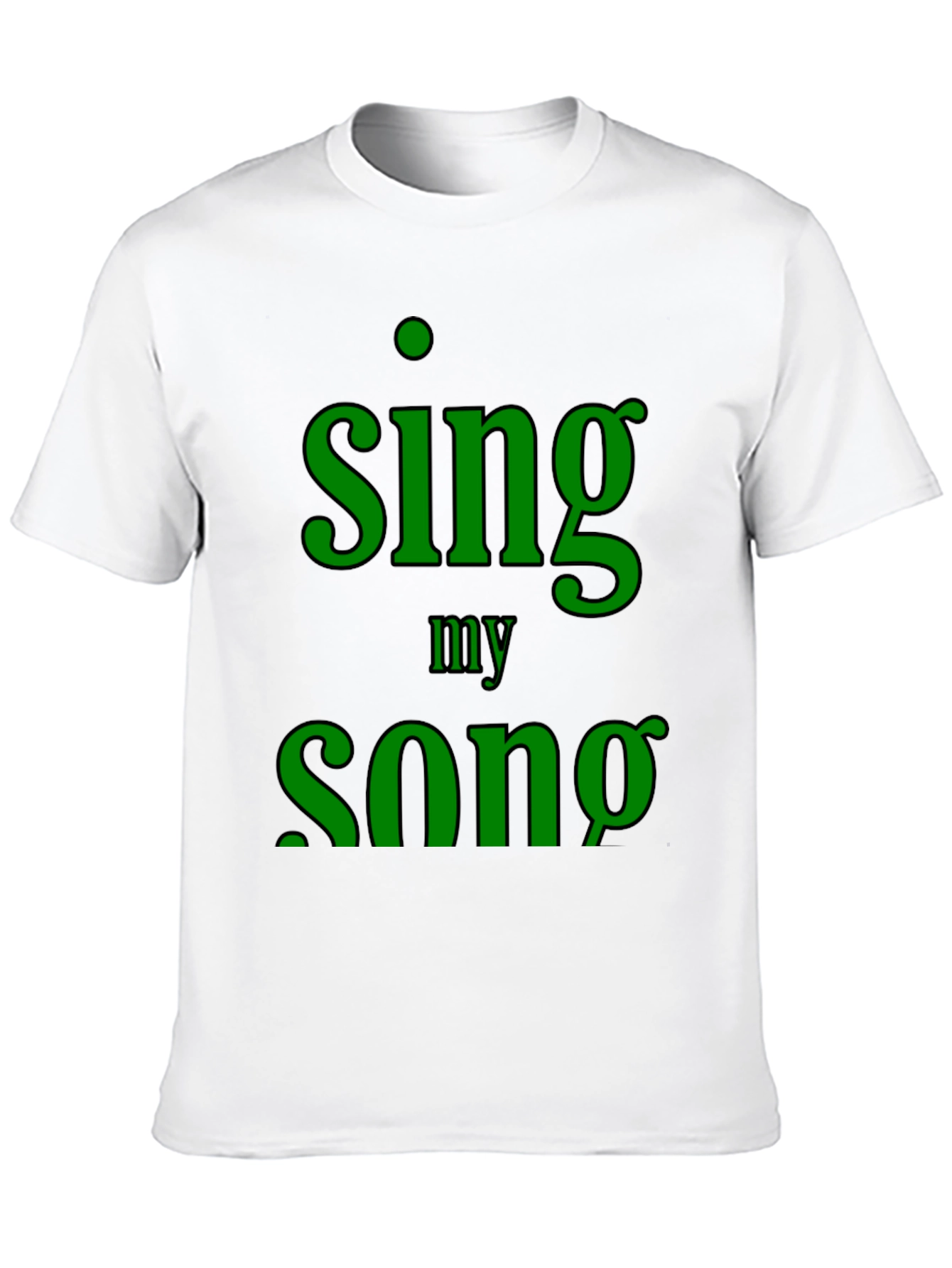 Sing My Song Graphic Print T-Shirt