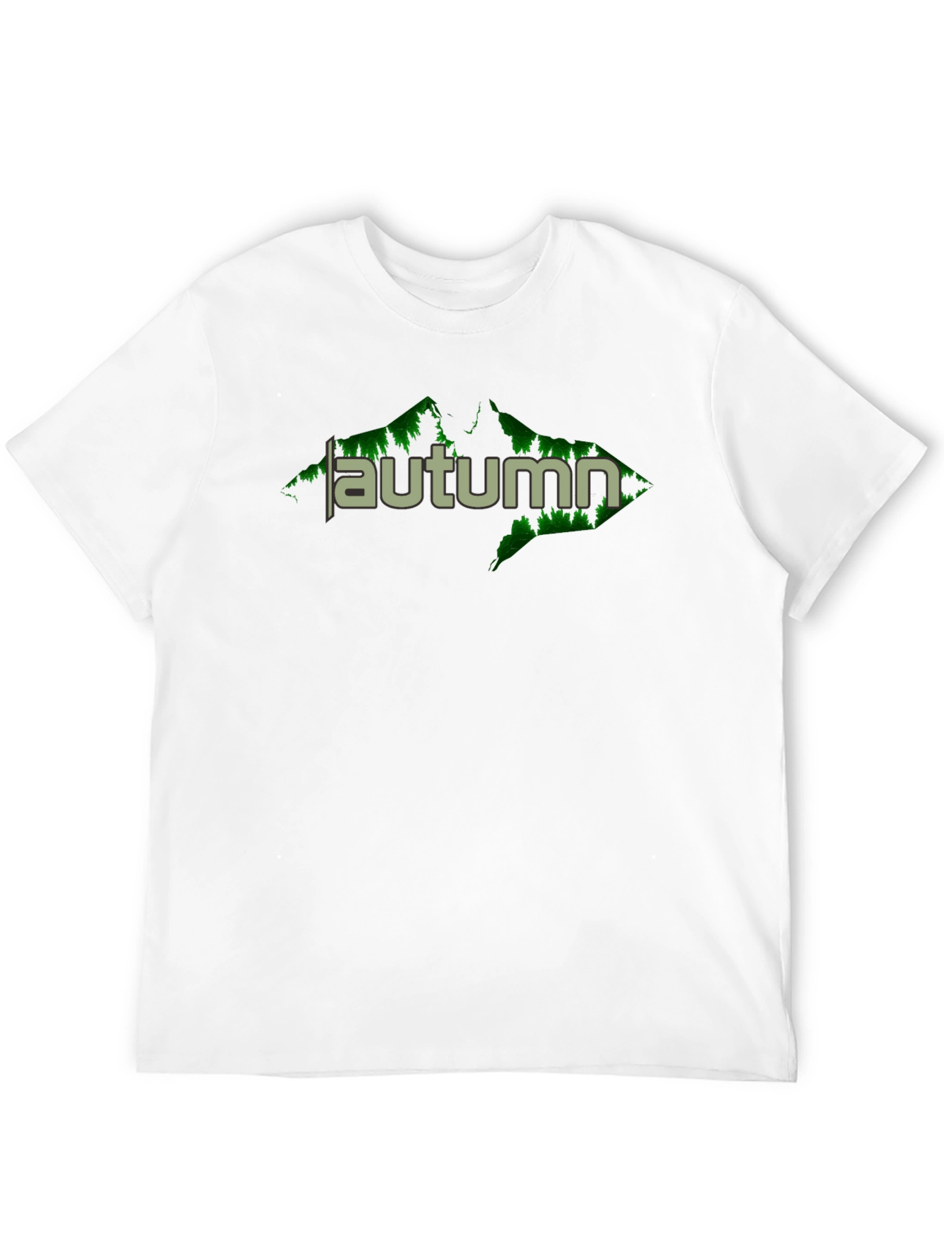 Autumn Graphic Tee - Nature Inspired Design