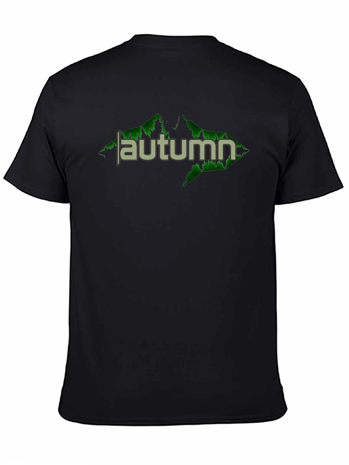 Autumn Graphic Tee - Nature Inspired Design