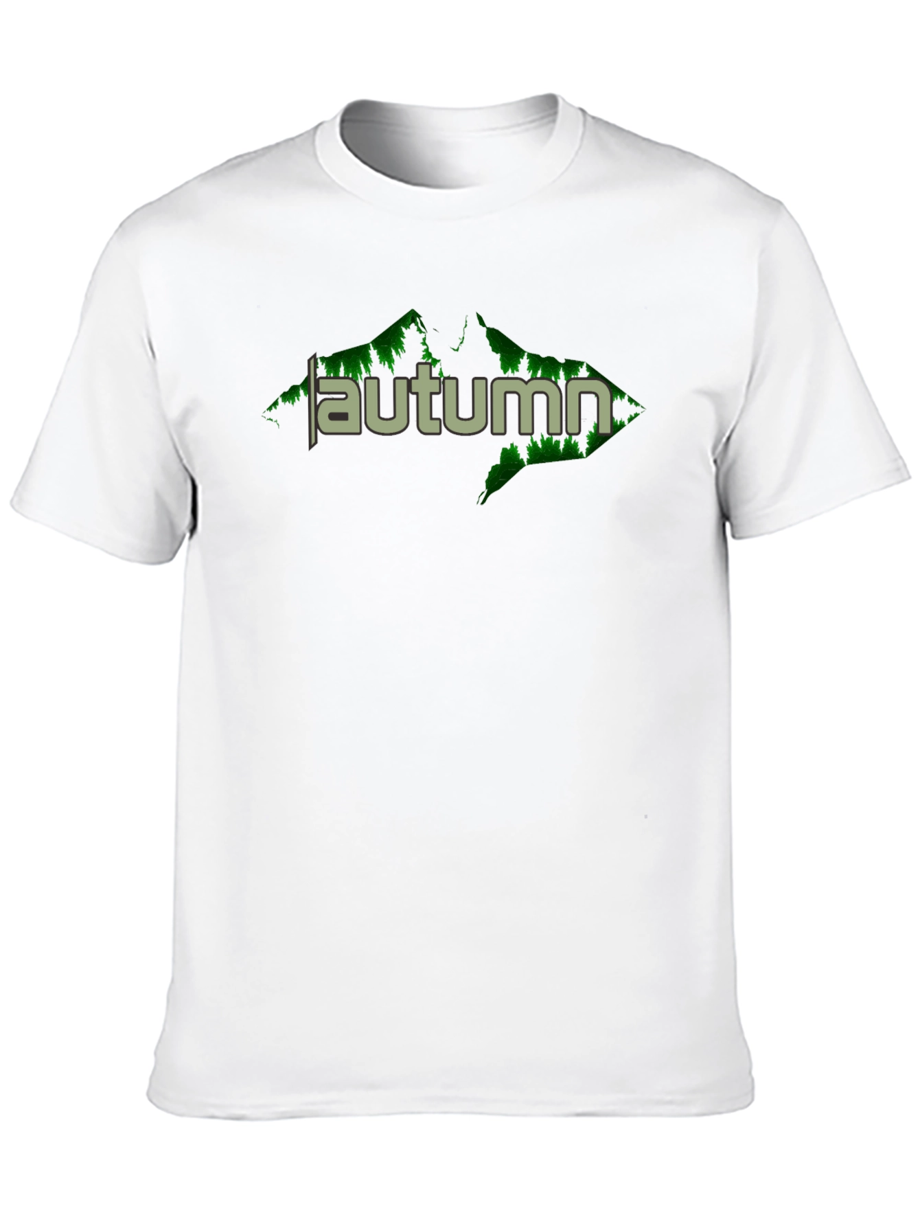 Autumn Graphic Tee - Nature Inspired Design