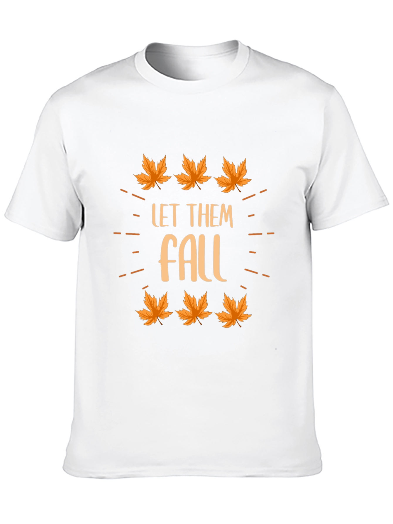 Autumn Let Them Fall Graphic T-Shirt