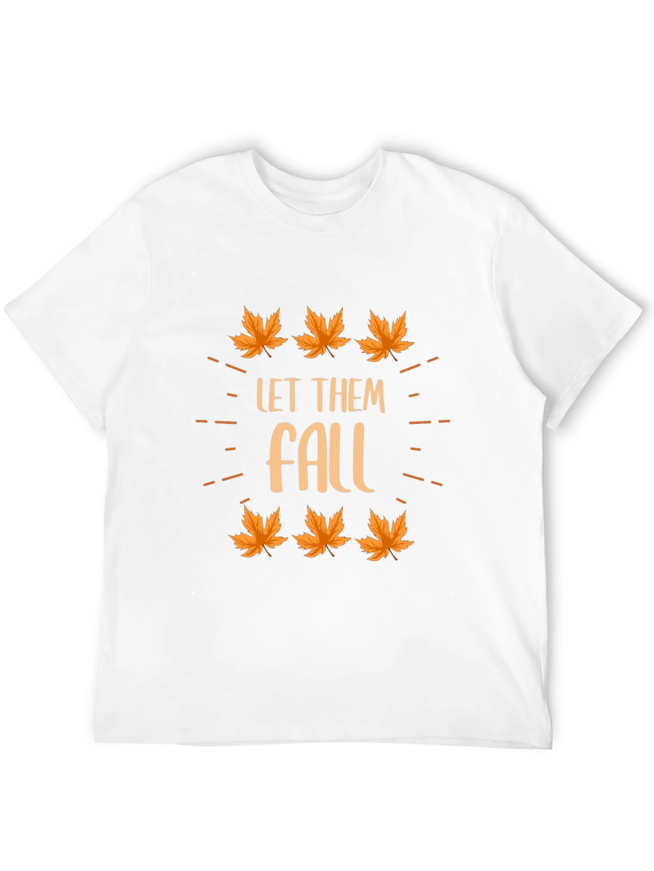 Autumn Let Them Fall Graphic T-Shirt