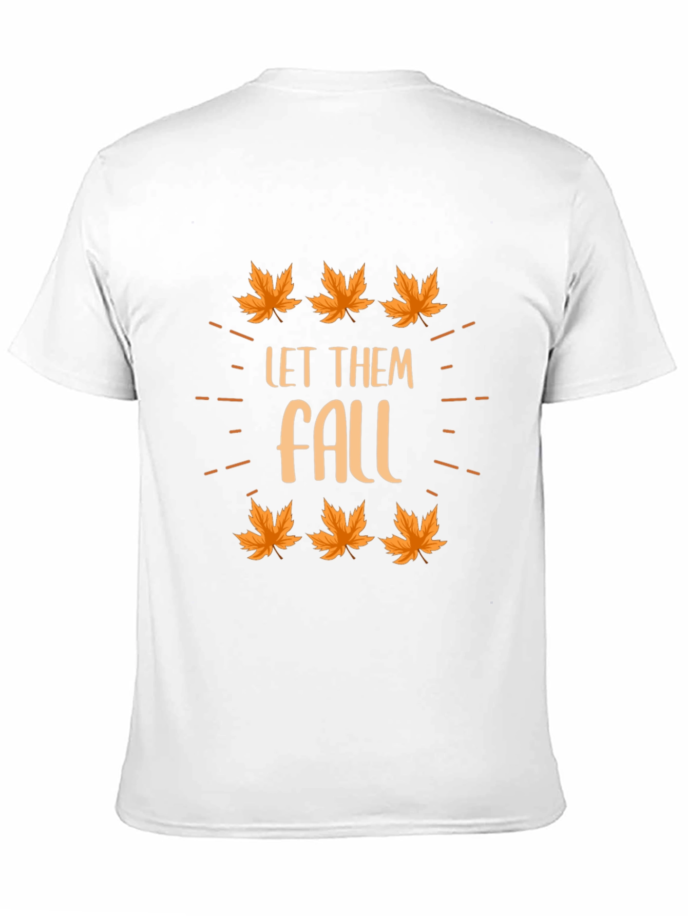 Autumn Let Them Fall Graphic T-Shirt