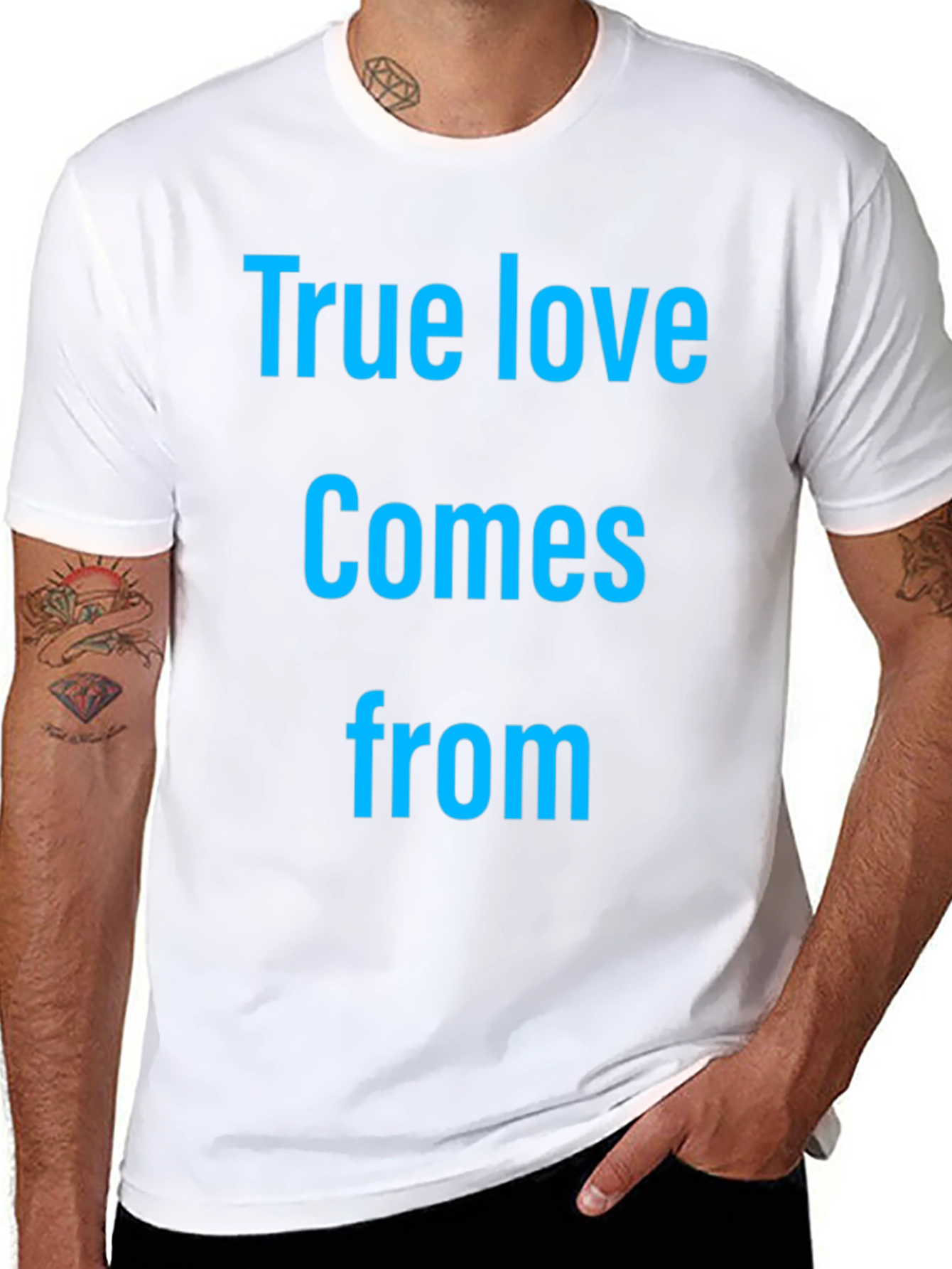 True Love T-Shirt: Soft Cotton Tee