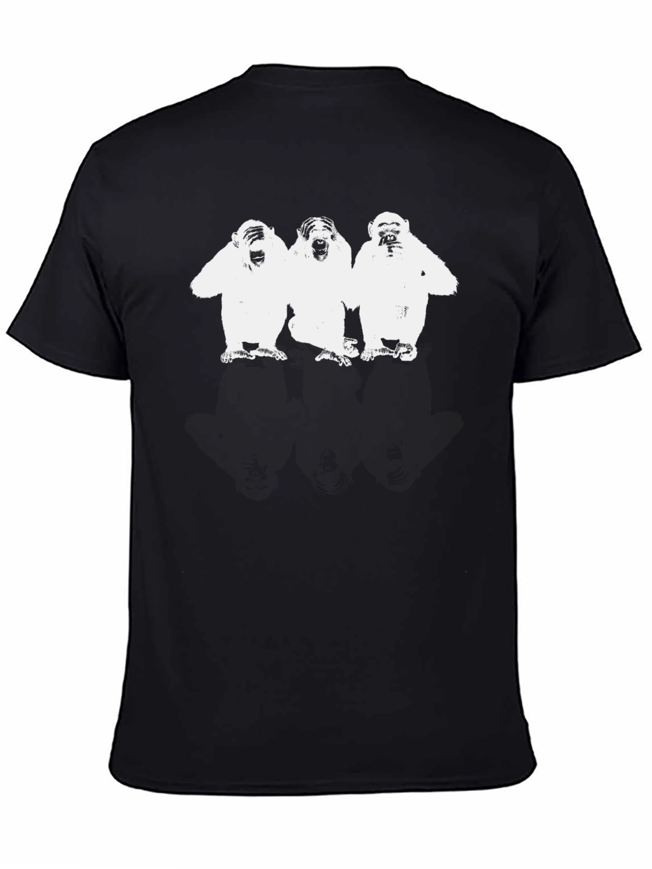 See No Evil T-Shirt - Black Cotton Tee
