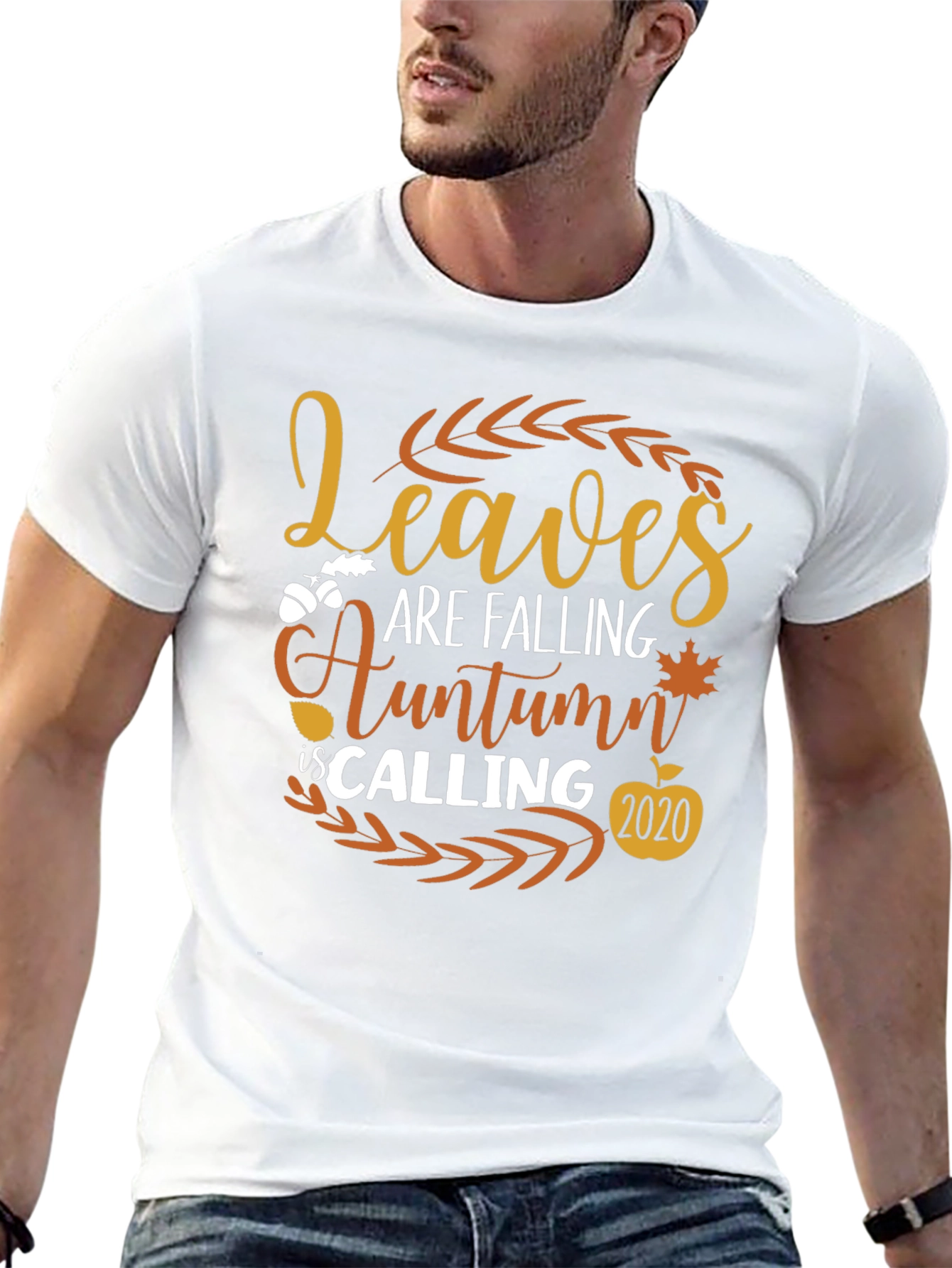 Autumn Leaves T-Shirt - Fall Season Apparel