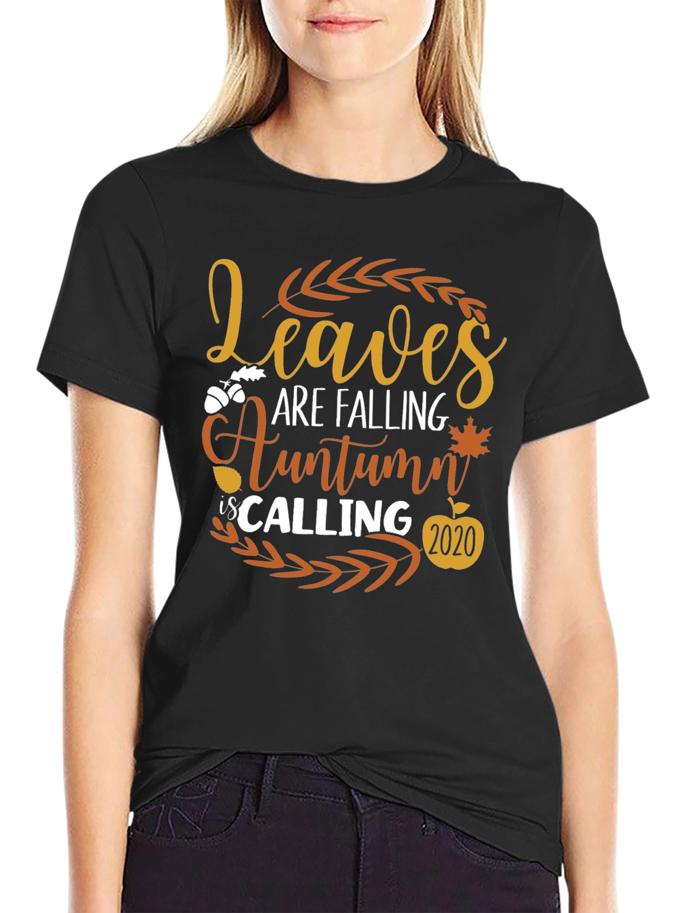Autumn Leaves T-Shirt - Fall Season Apparel