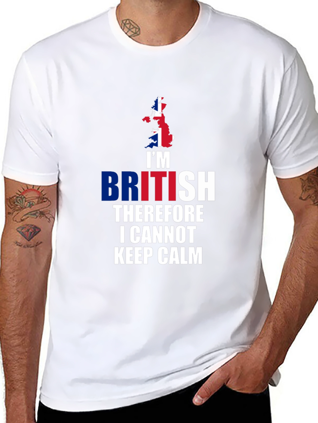 British Pride T-Shirt - I Cannot Keep Calm!
