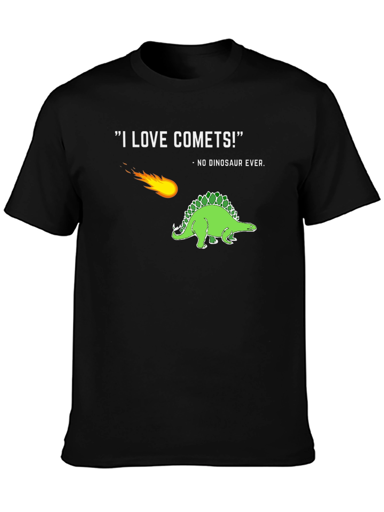 Comet & Dinosaur Graphic T-Shirt