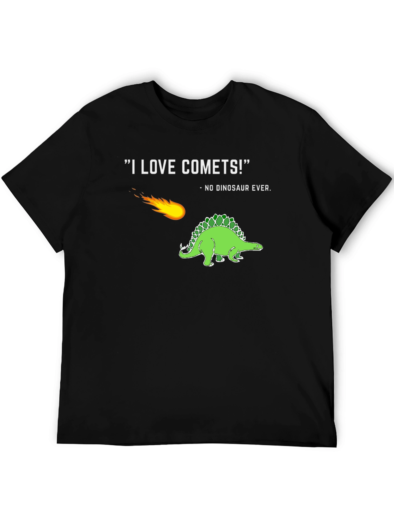 Comet & Dinosaur Graphic T-Shirt