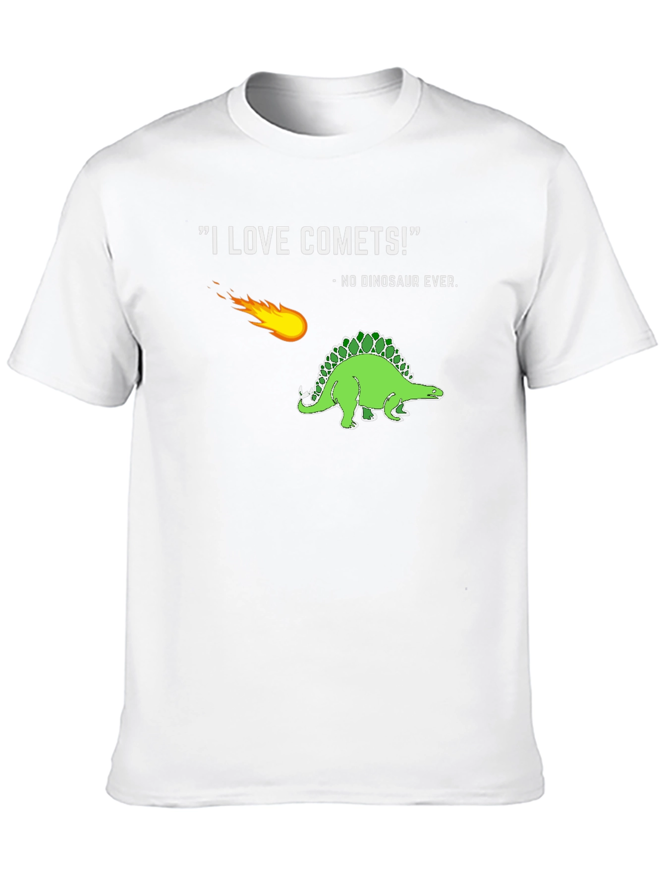 Comet & Dinosaur Graphic T-Shirt