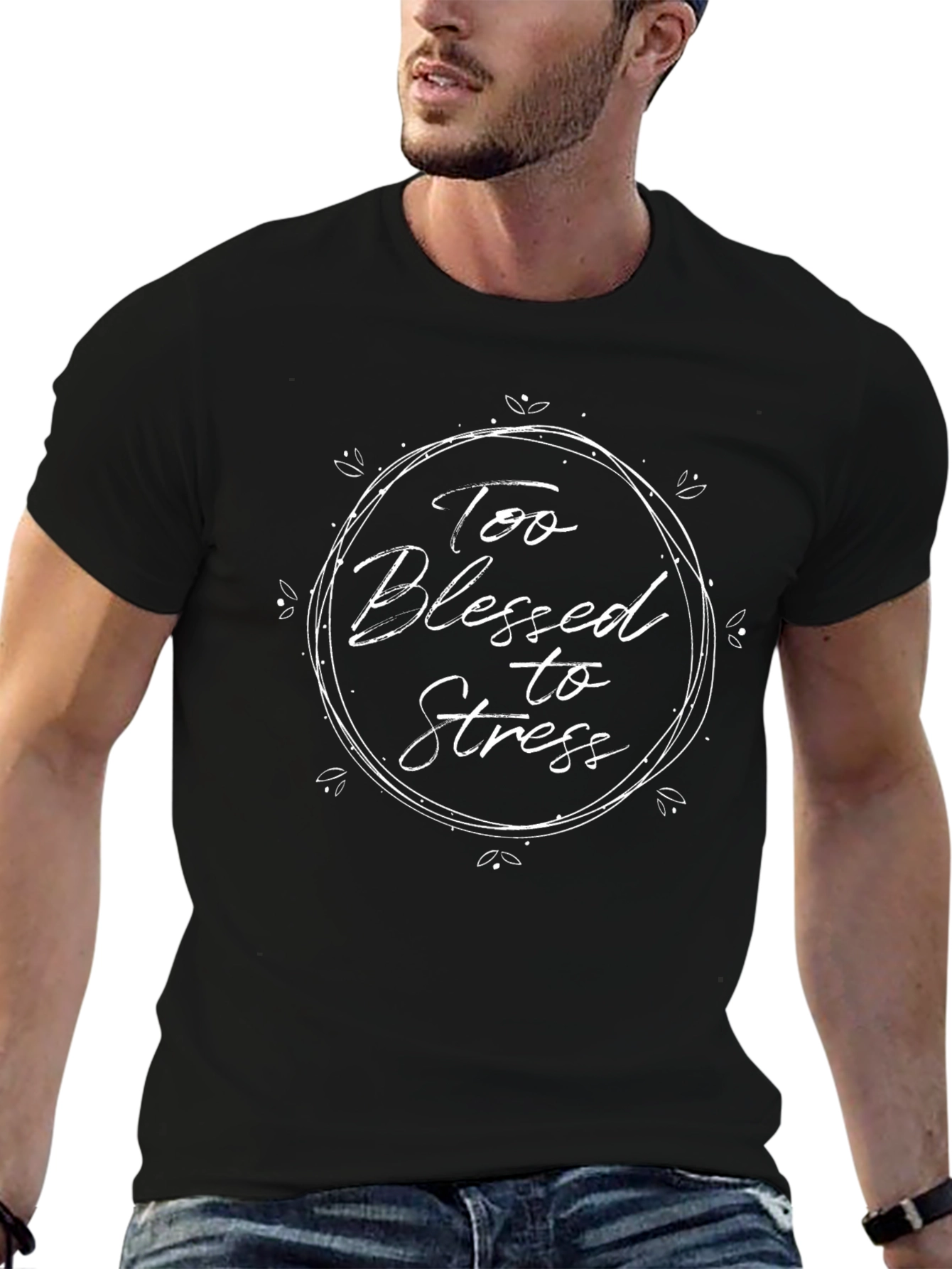 Too Blessed to Stress T-Shirt