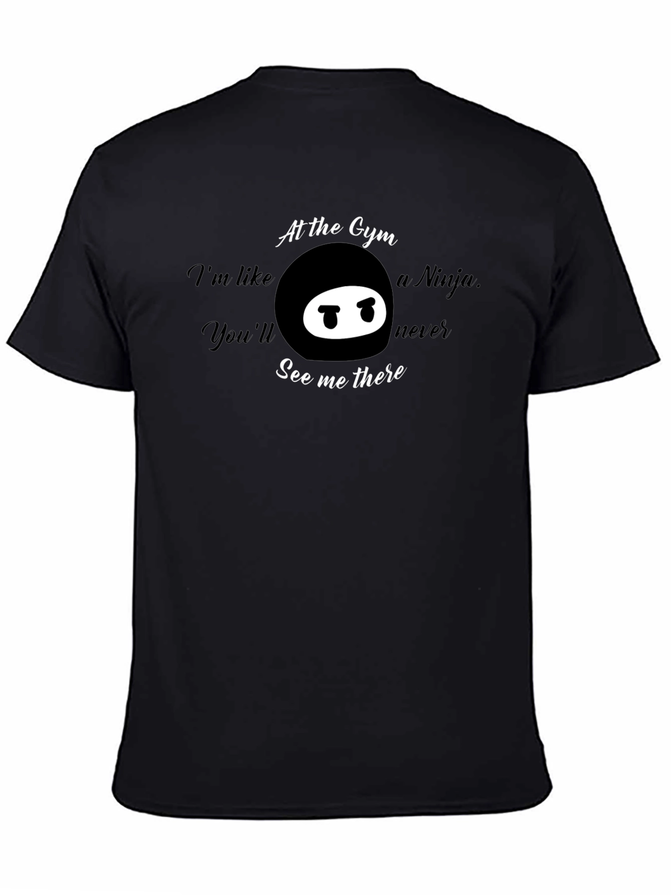 Gym Ninja T-Shirt - Funny Workout Tee