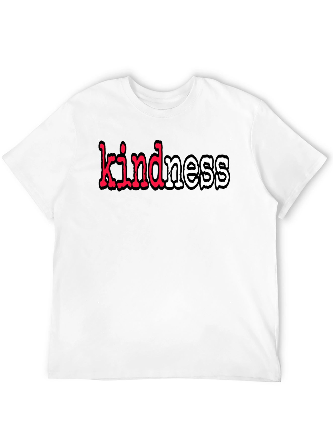 Kindness T-Shirt - Black Graphic Tee