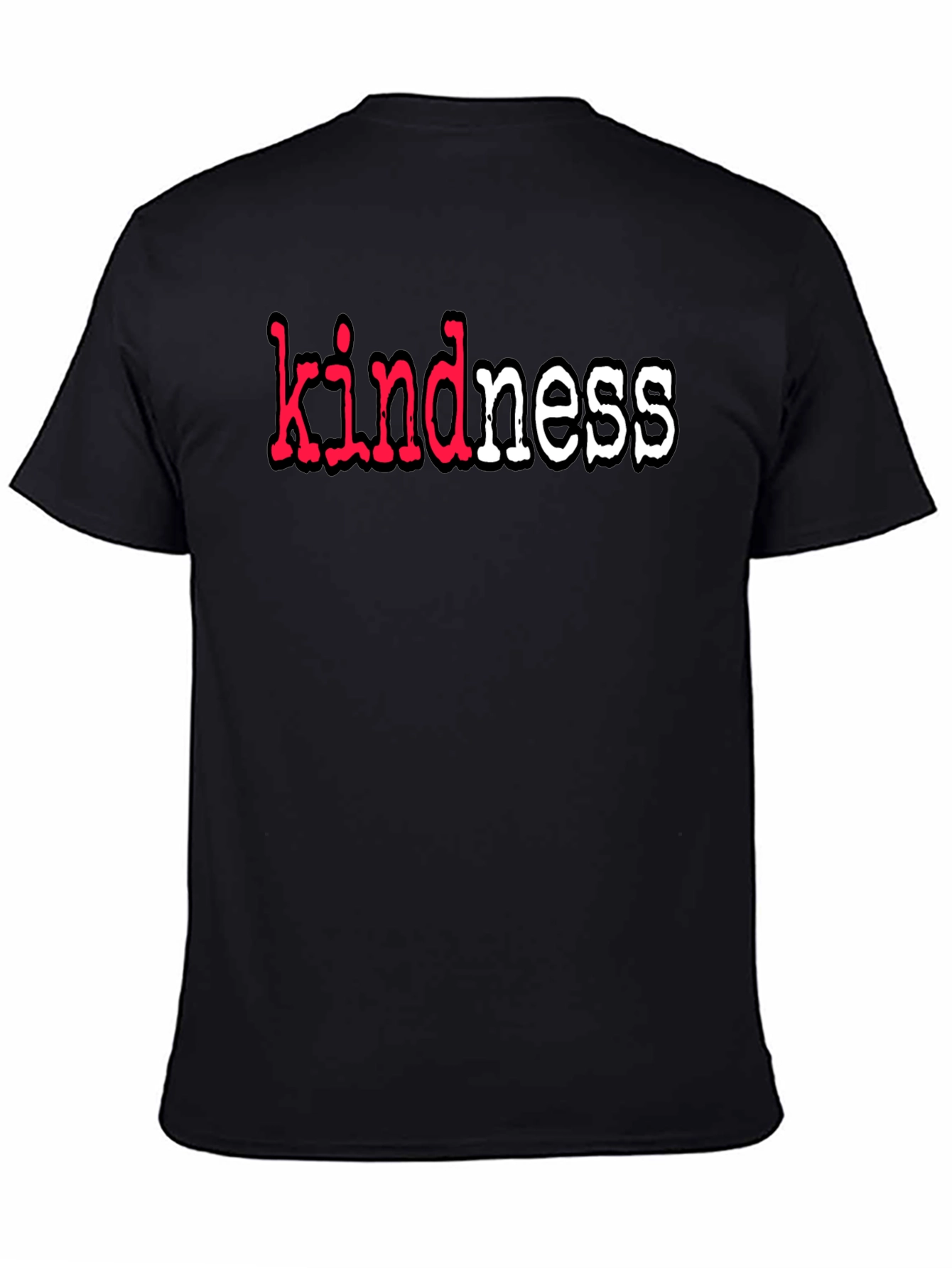 Kindness T-Shirt - Black Graphic Tee