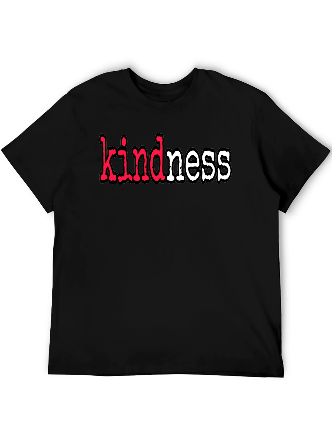 Kindness T-Shirt - Black Graphic Tee