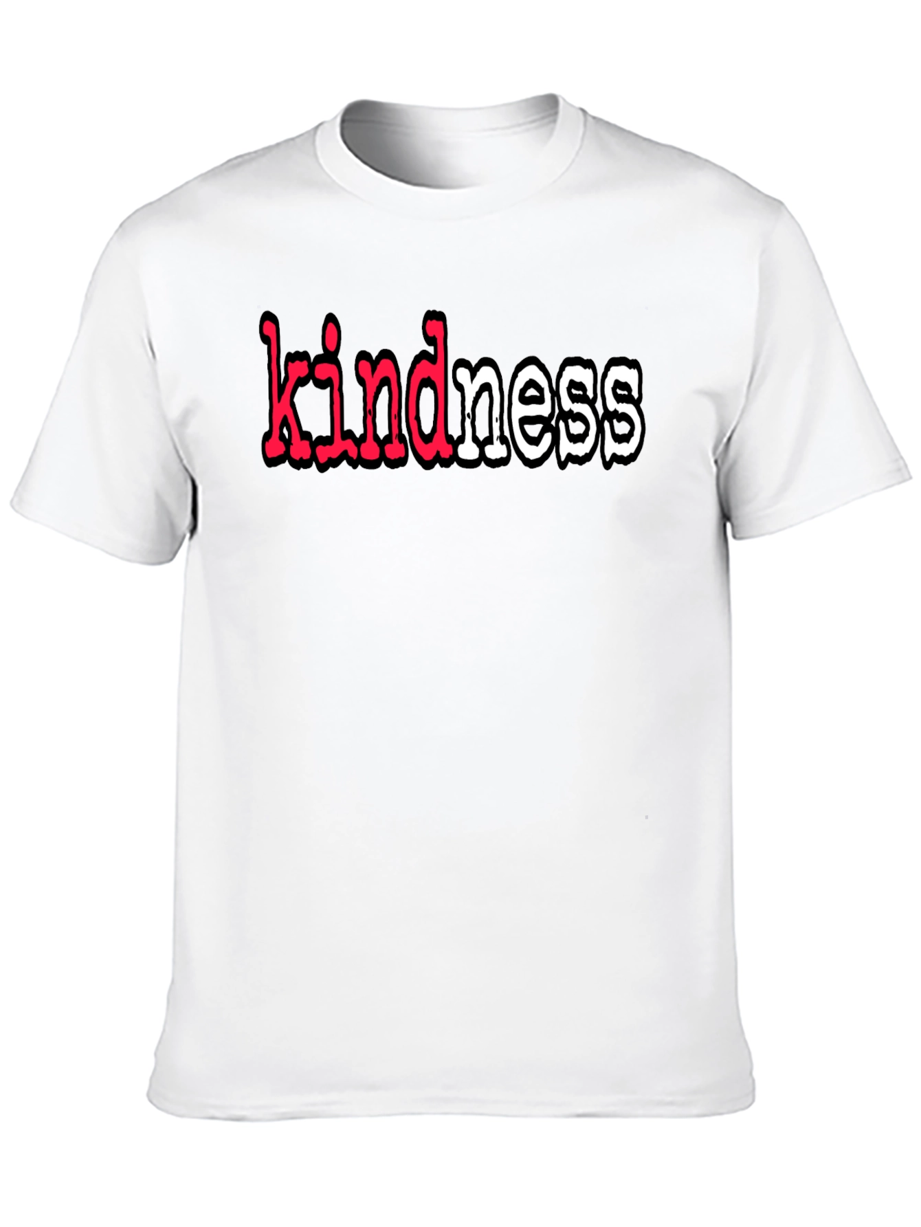 Kindness T-Shirt - Black Graphic Tee