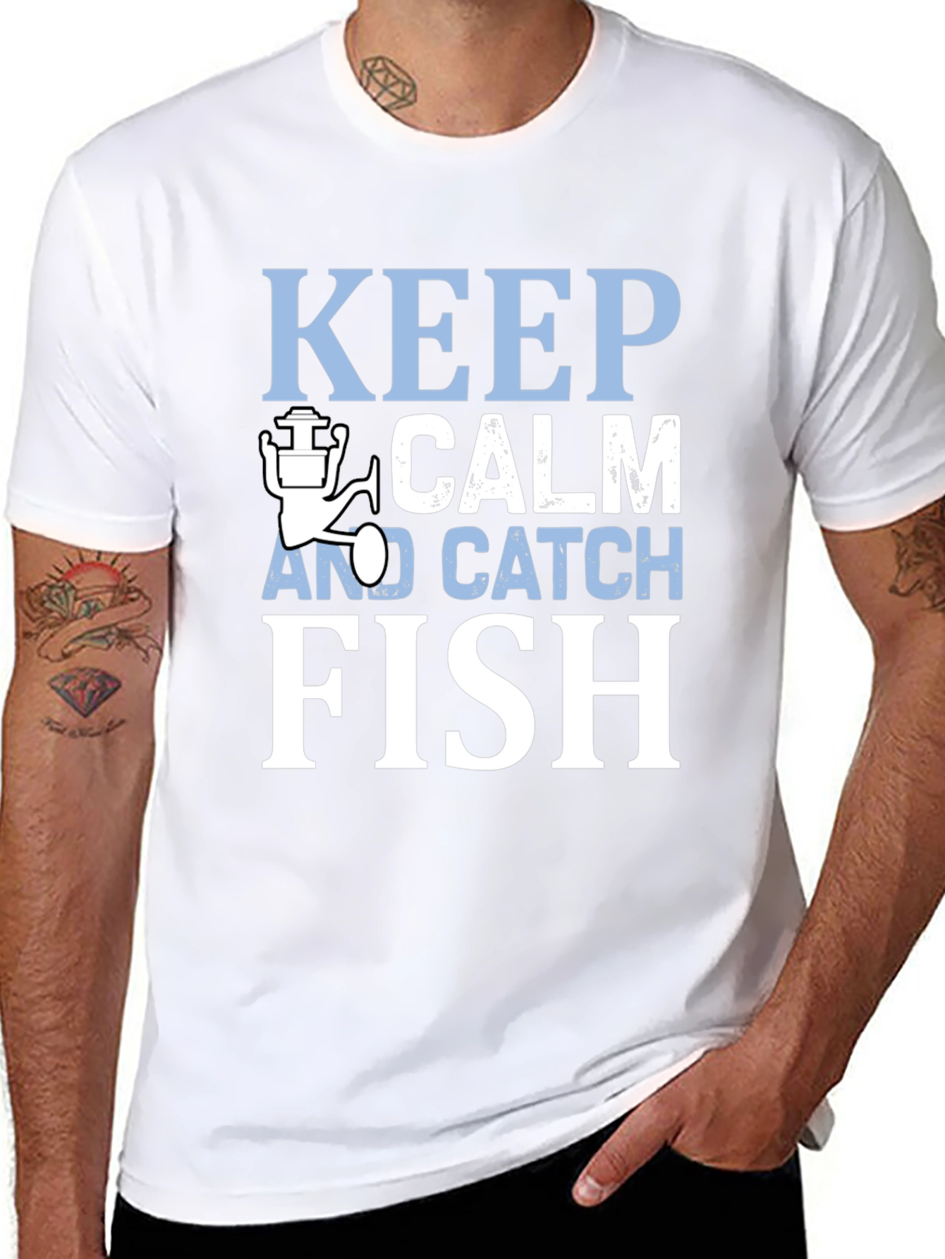 Keep Calm and Catch Fish T-Shirt