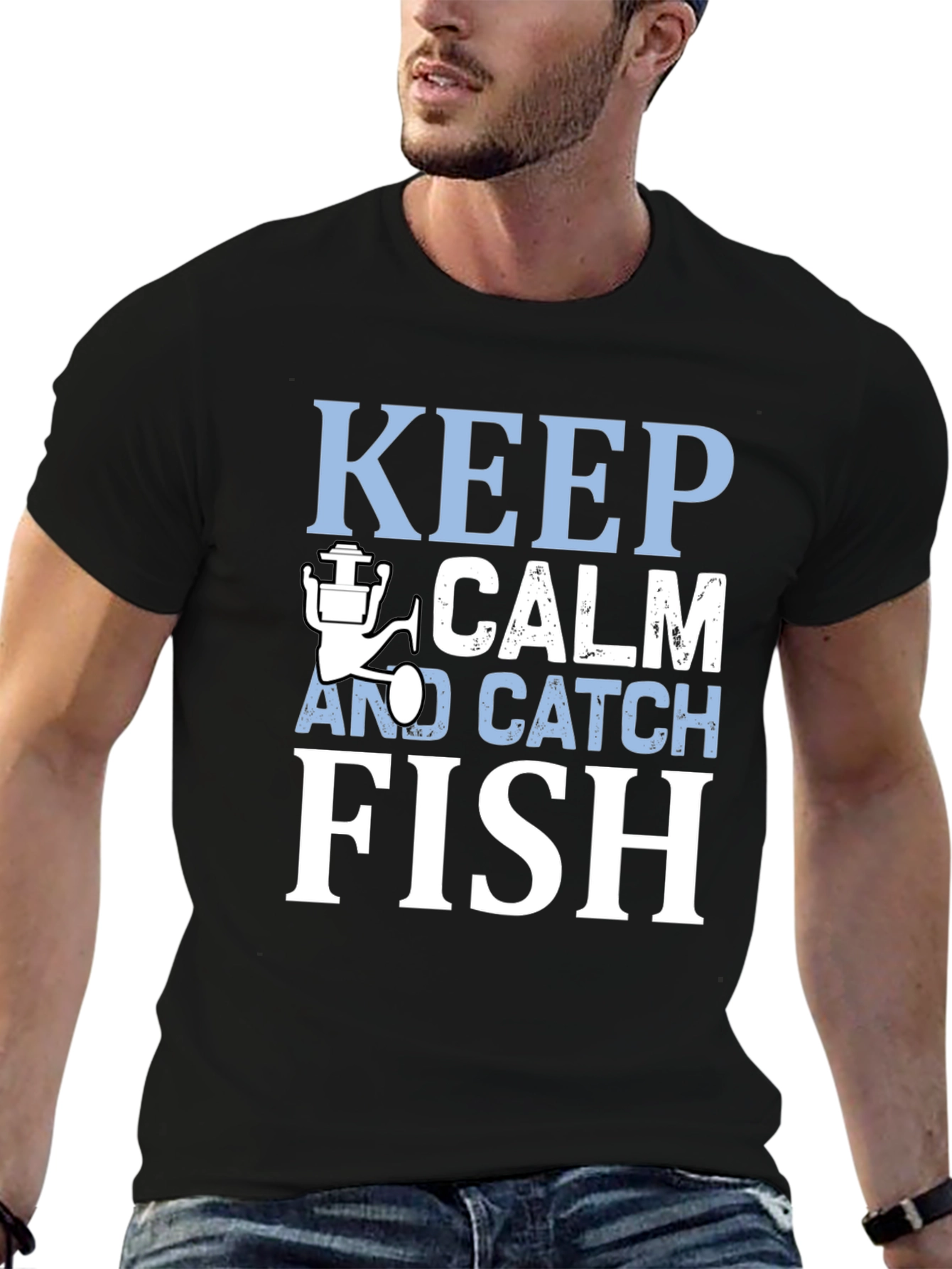 Keep Calm and Catch Fish T-Shirt