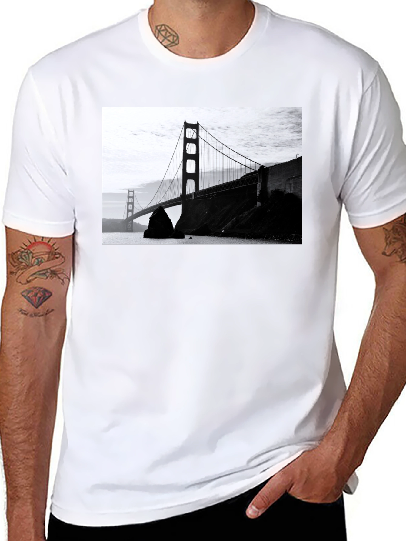 Golden Gate Bridge Graphic Tee