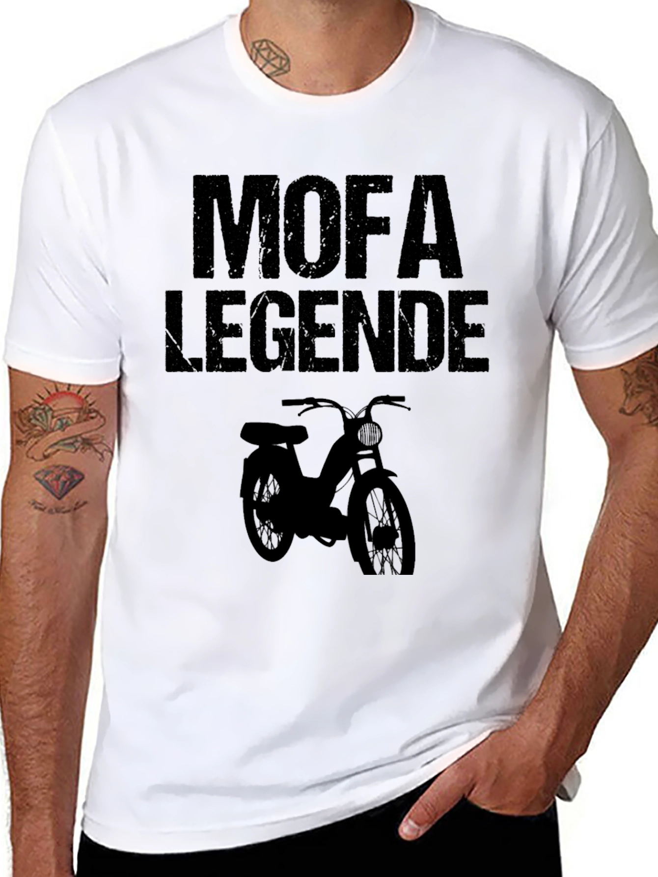 MOFA Legende T-Shirt - Classic Motorcycle Design