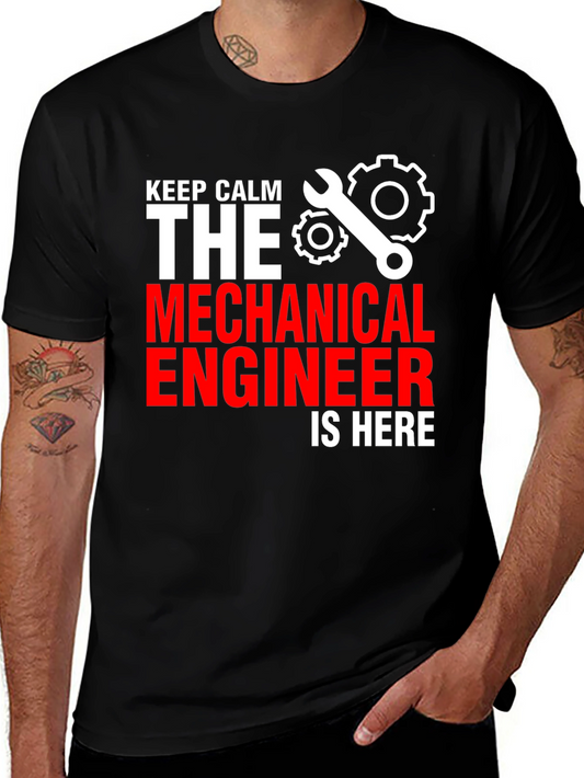 Mechanical Engineer T-Shirt - Keep Calm