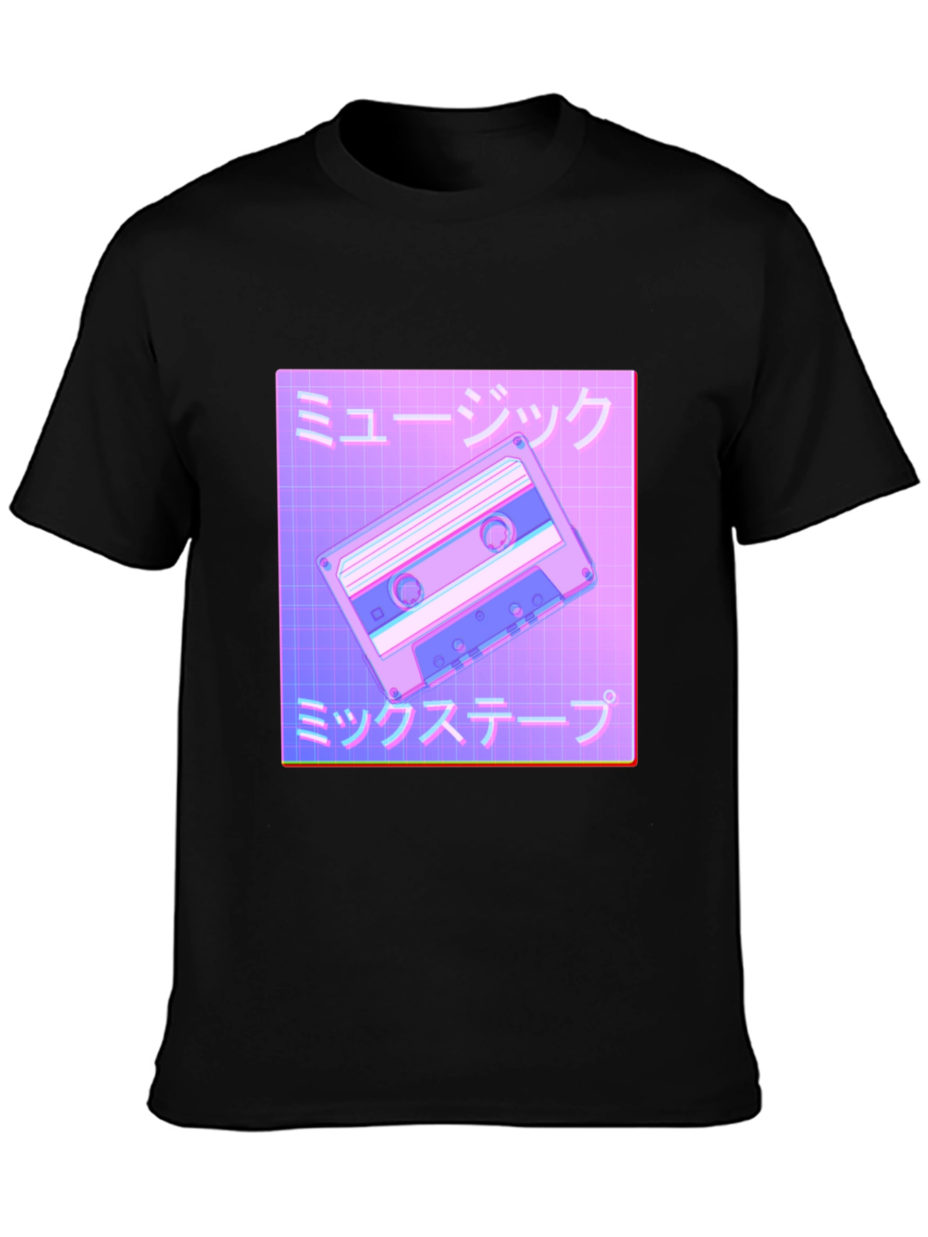 Retro Japanese Cassette Tape T-Shirt