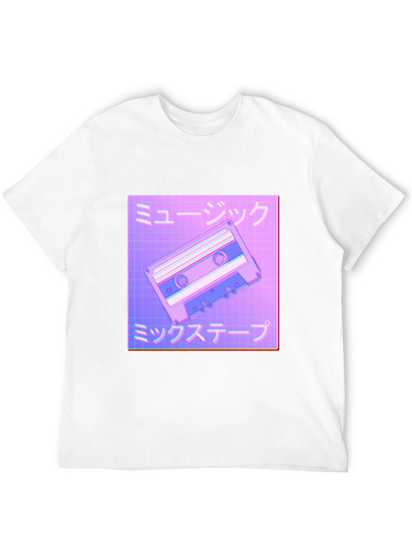 Retro Japanese Cassette Tape T-Shirt