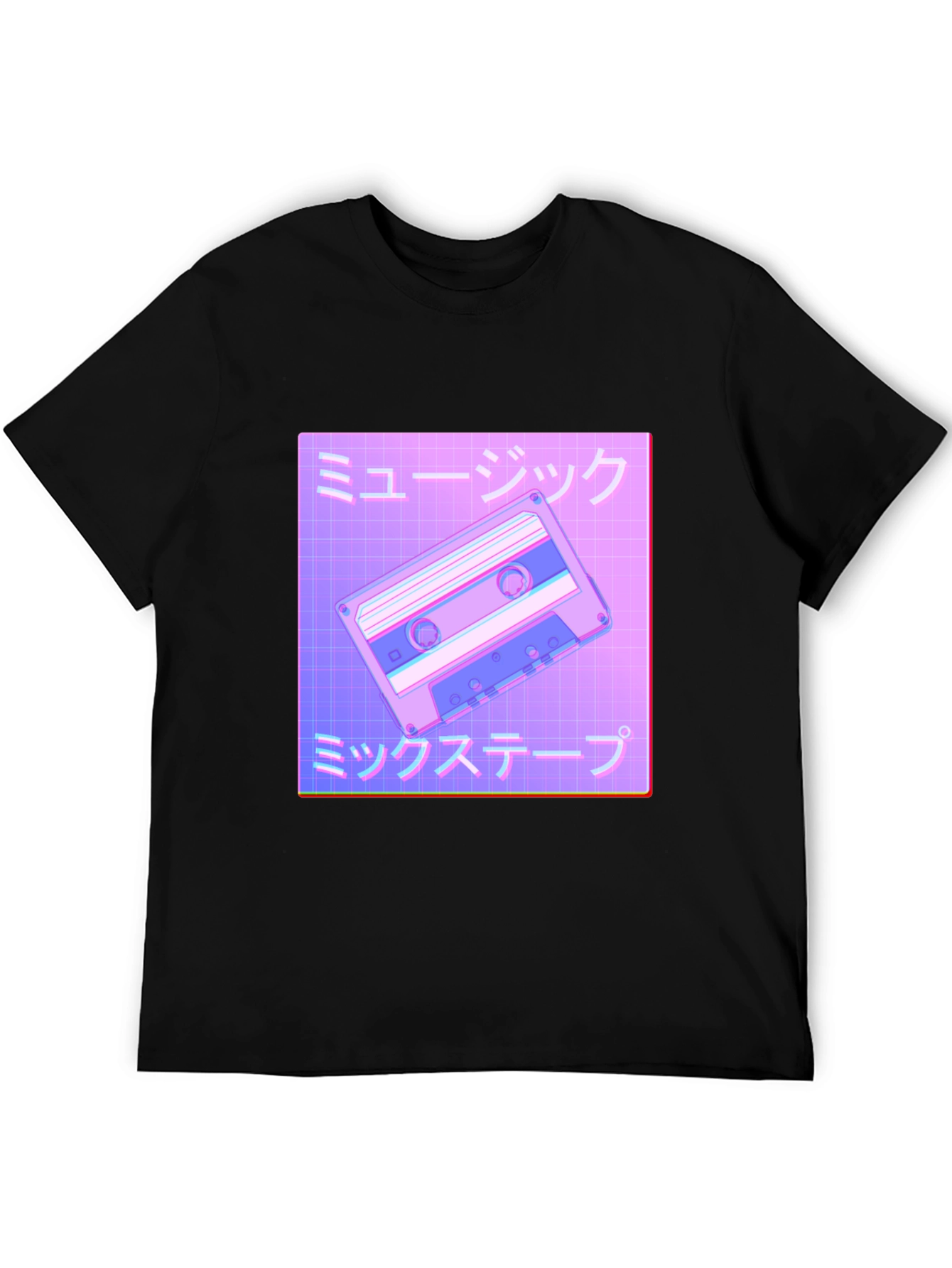 Retro Japanese Cassette Tape T-Shirt
