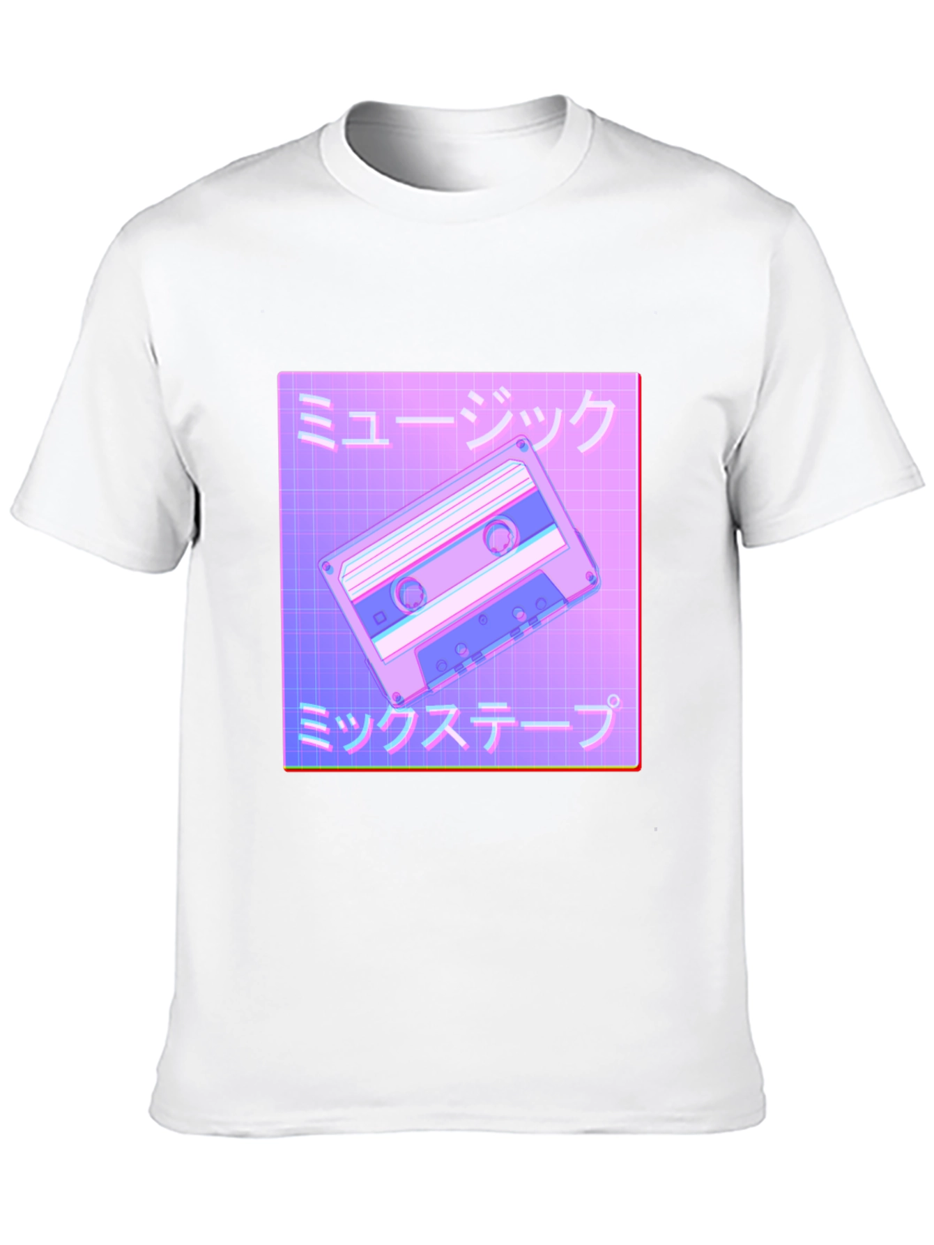 Retro Japanese Cassette Tape T-Shirt