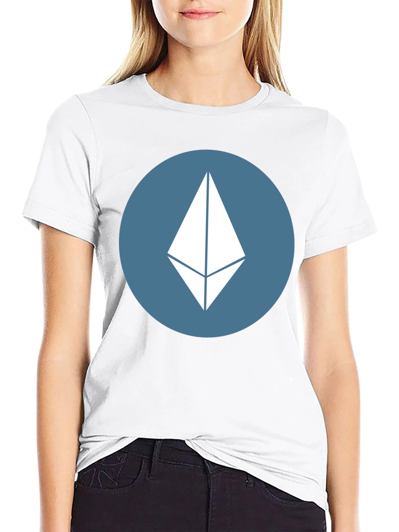 Ethereum Logo Black T-Shirt
